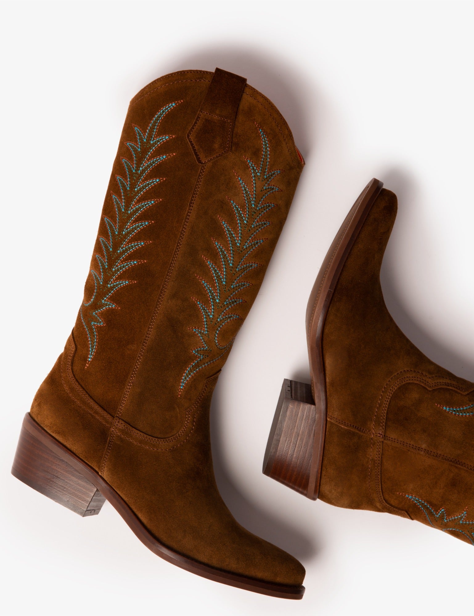 Goldie Embroidered Cowboy Boot