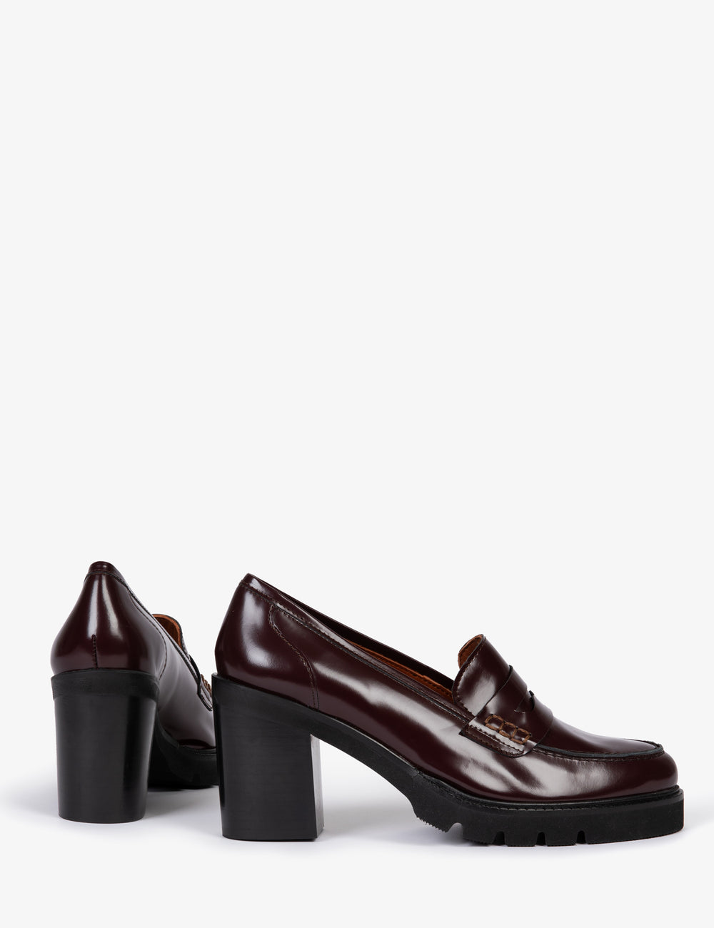 High Stirling Leather Loafer