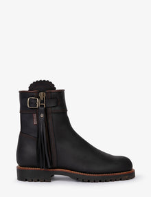 Inclement Cropped Tassel Boot