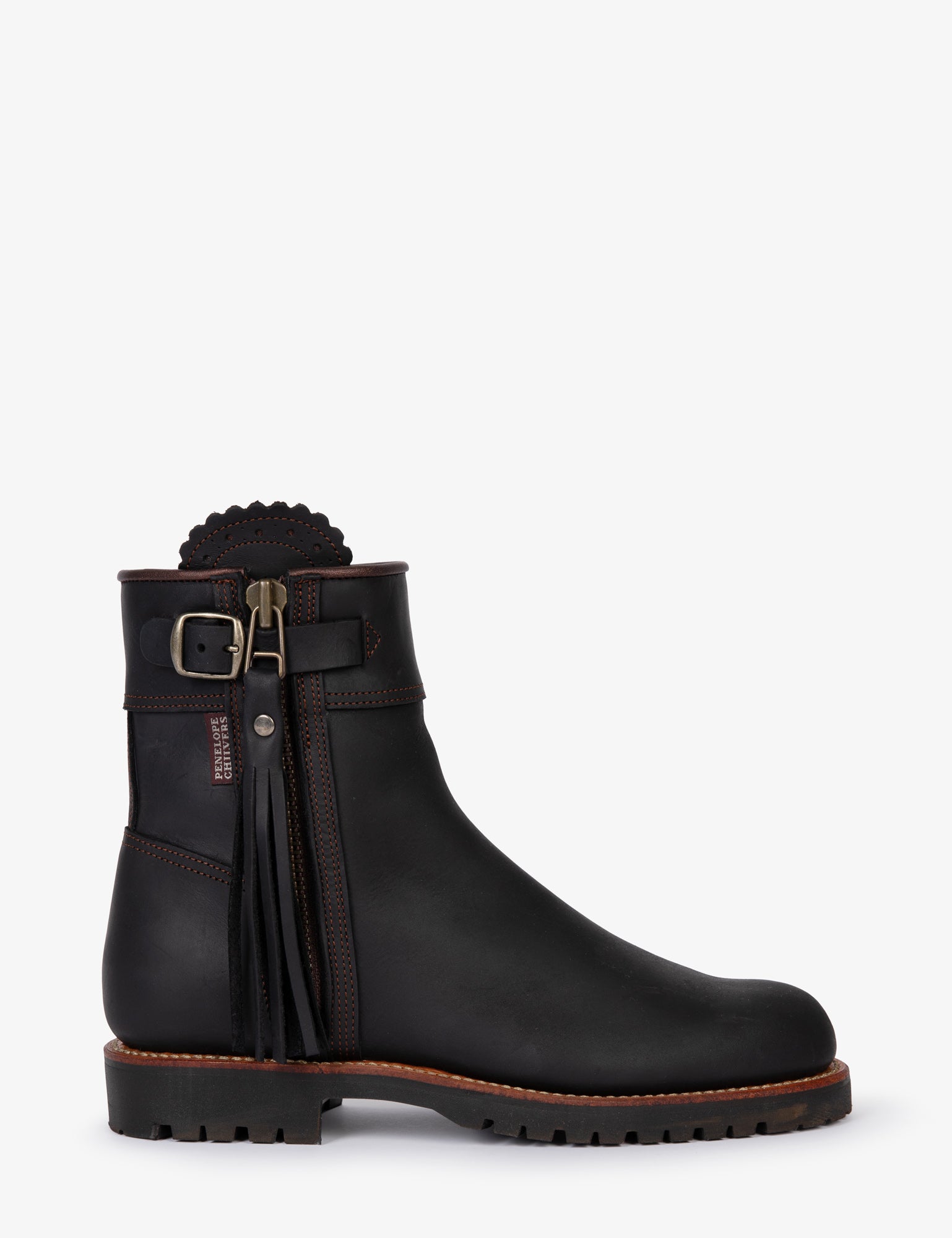 Inclement Cropped Tassel Boot