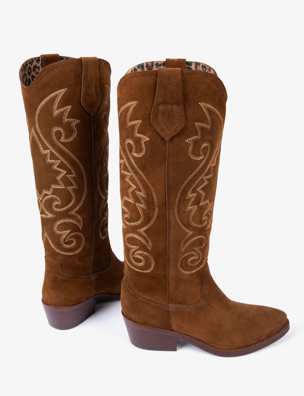 Cowgirl Suede Embroidered Boot