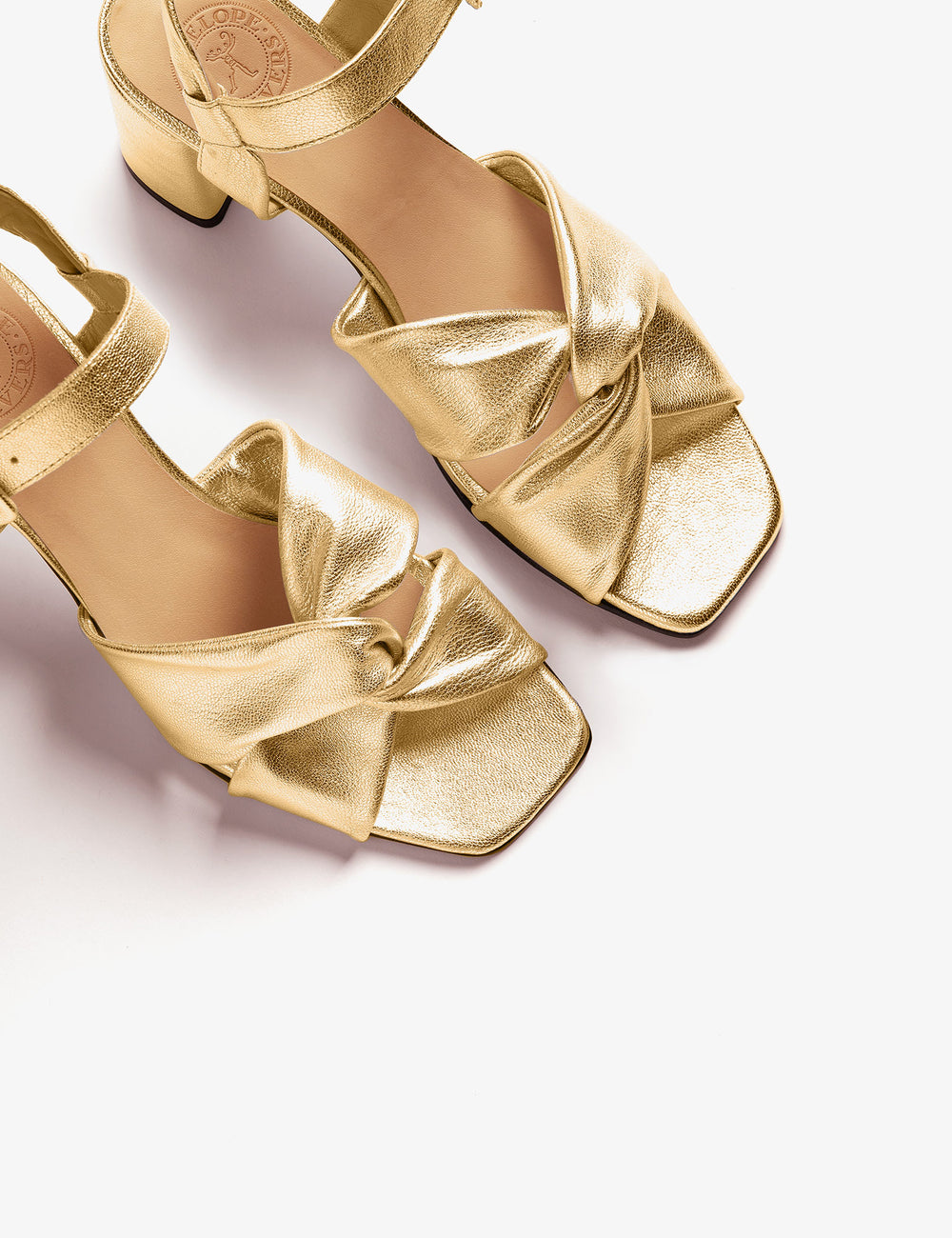 Infinity Metallic Sandal