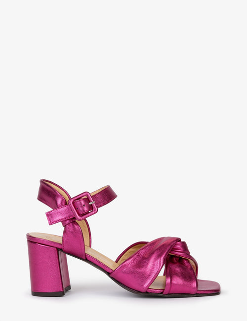 Infinity Metallic Sandal