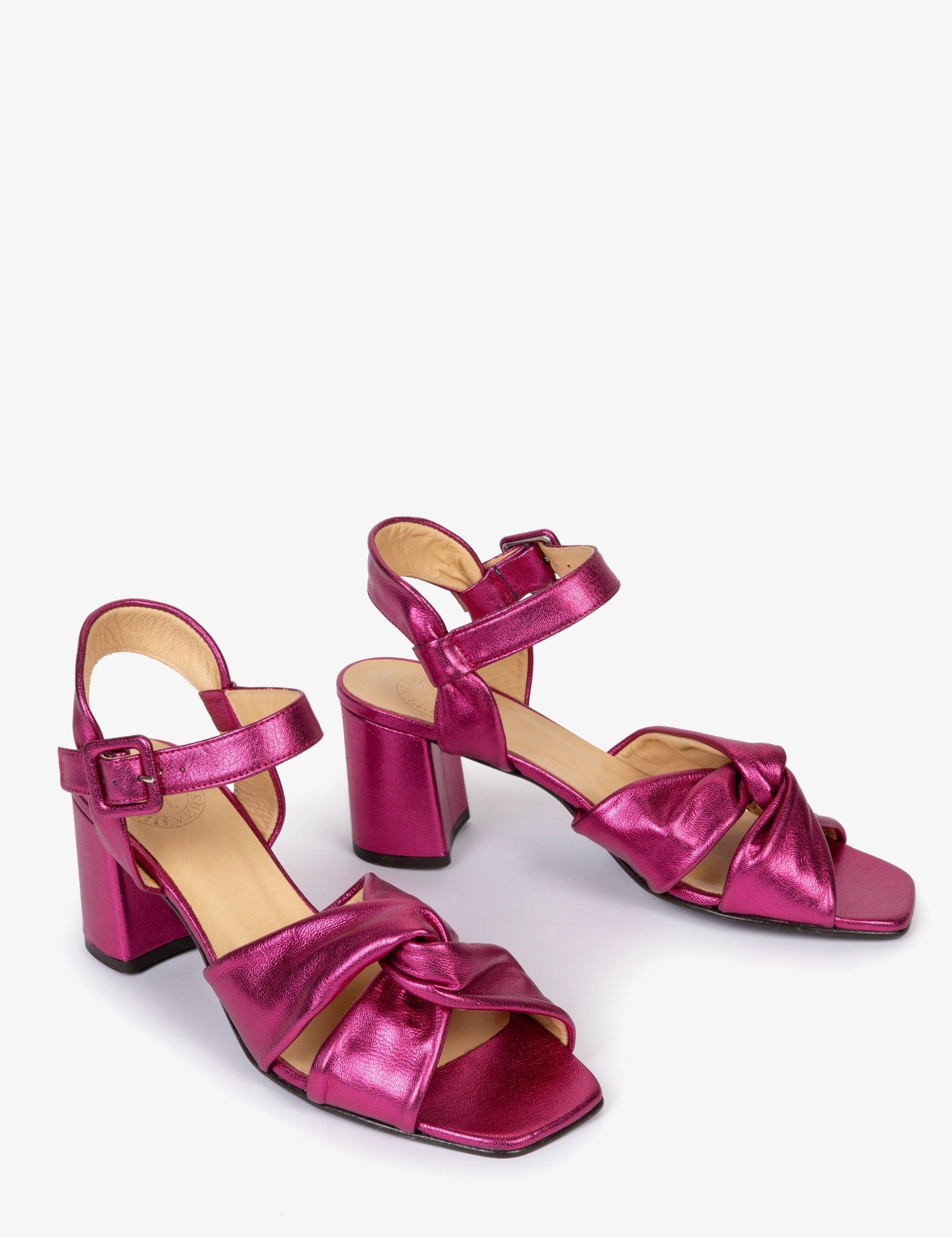 Infinity Metallic Sandal