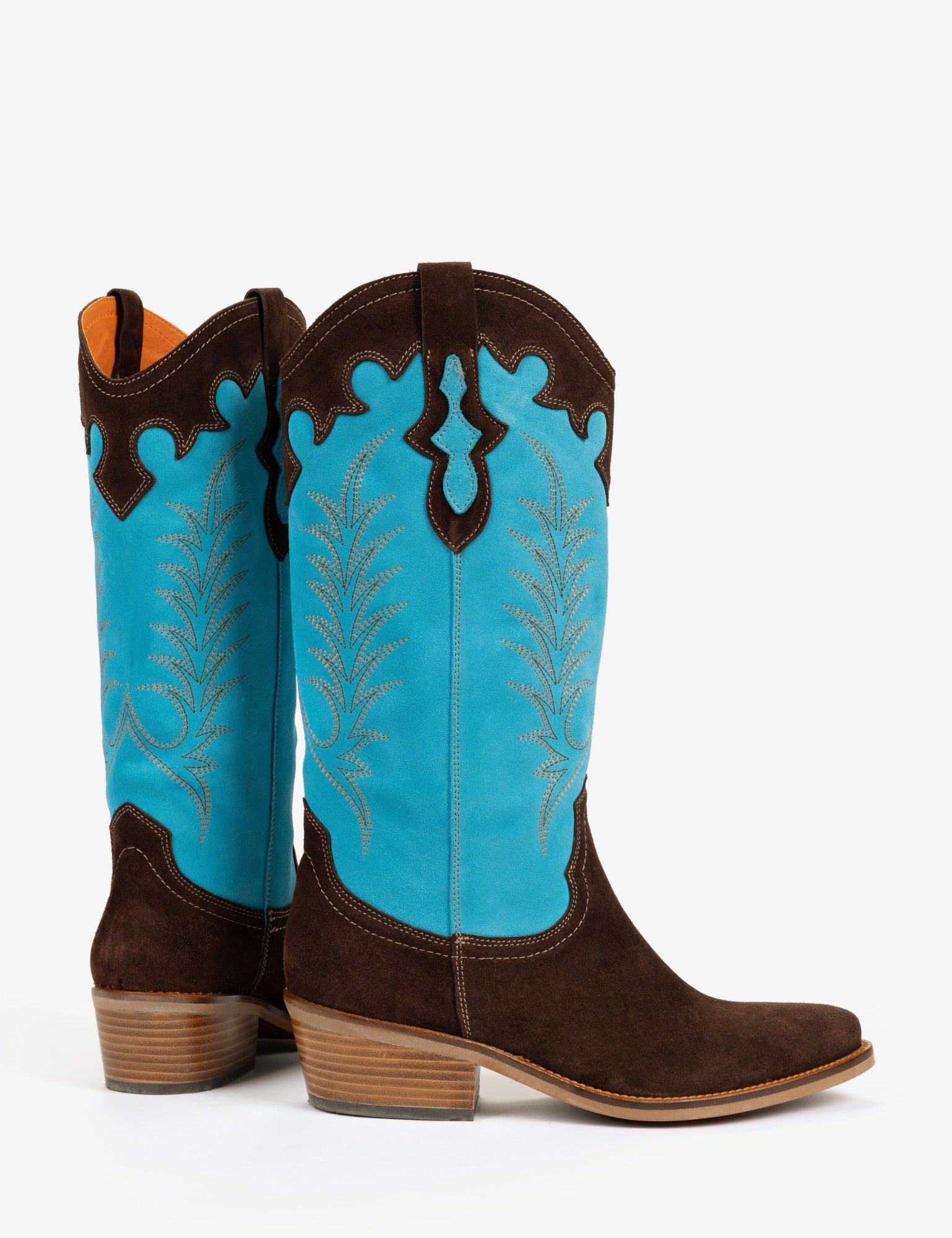 Jolene Suede Cowboy Boot