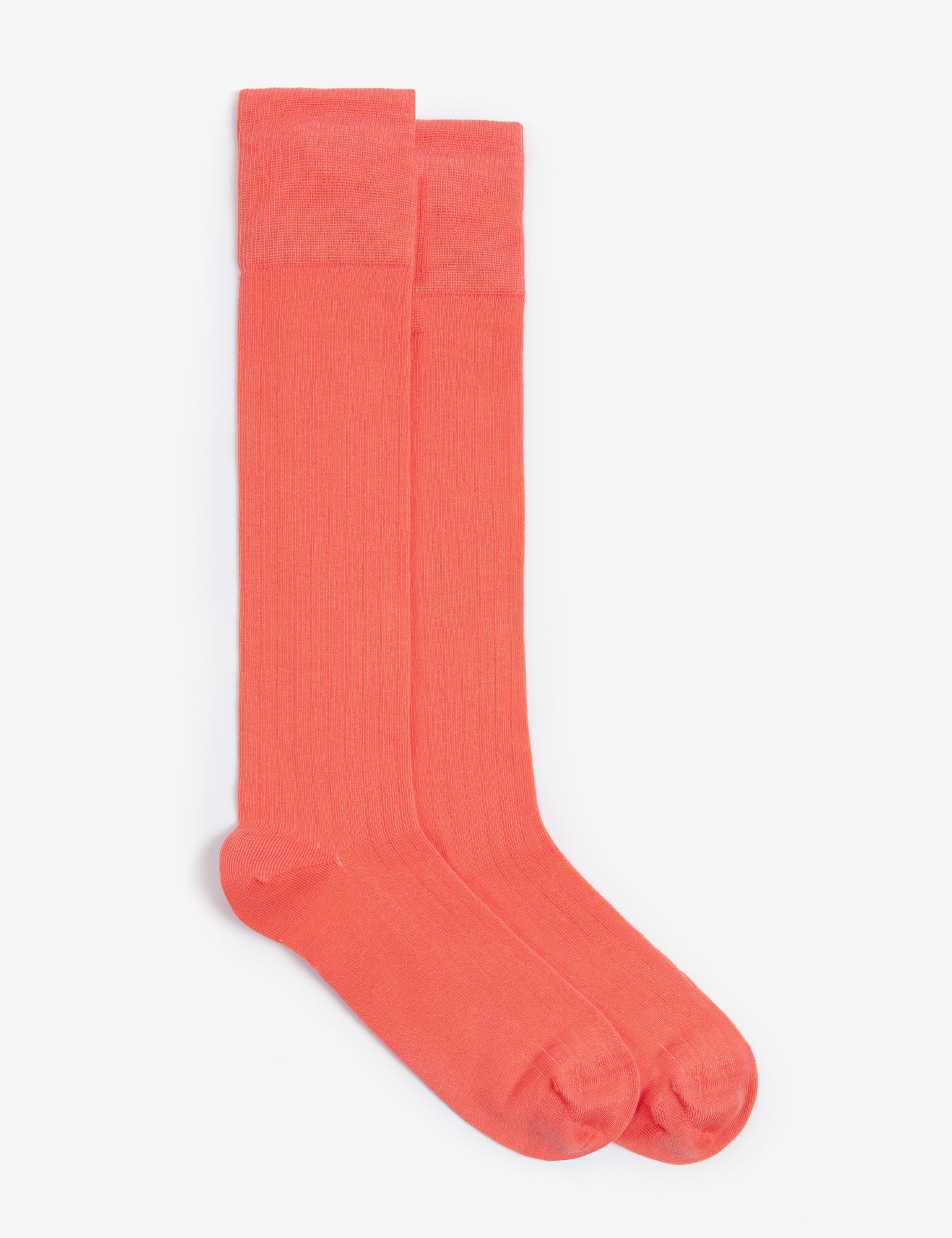Knee Length Ribbed Sock