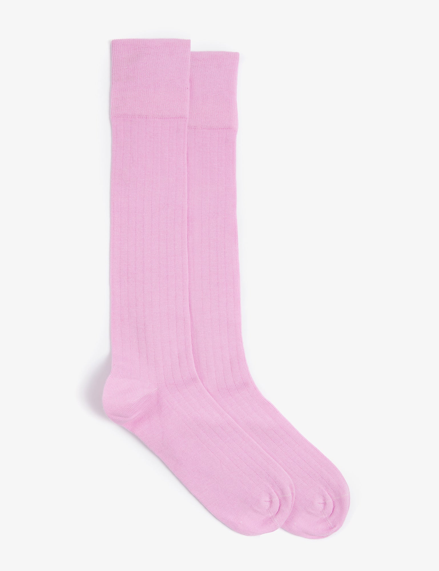 Knee Length Ribbed Sock
