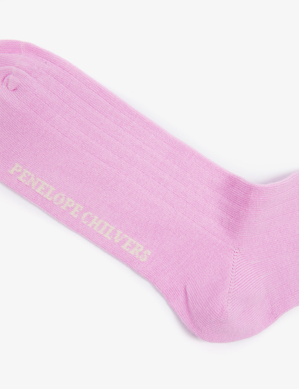 Knee Length Ribbed Sock