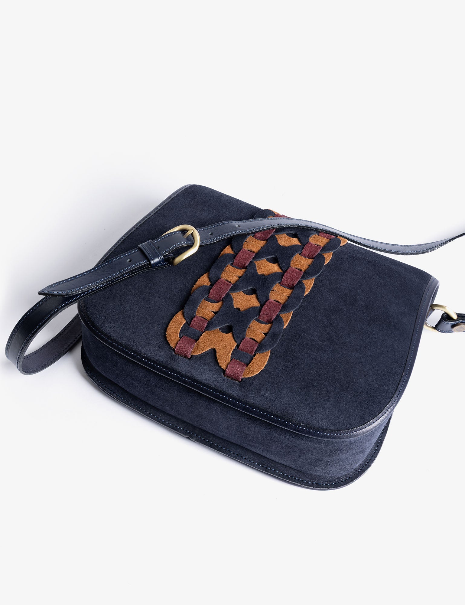 Link Suede Bag