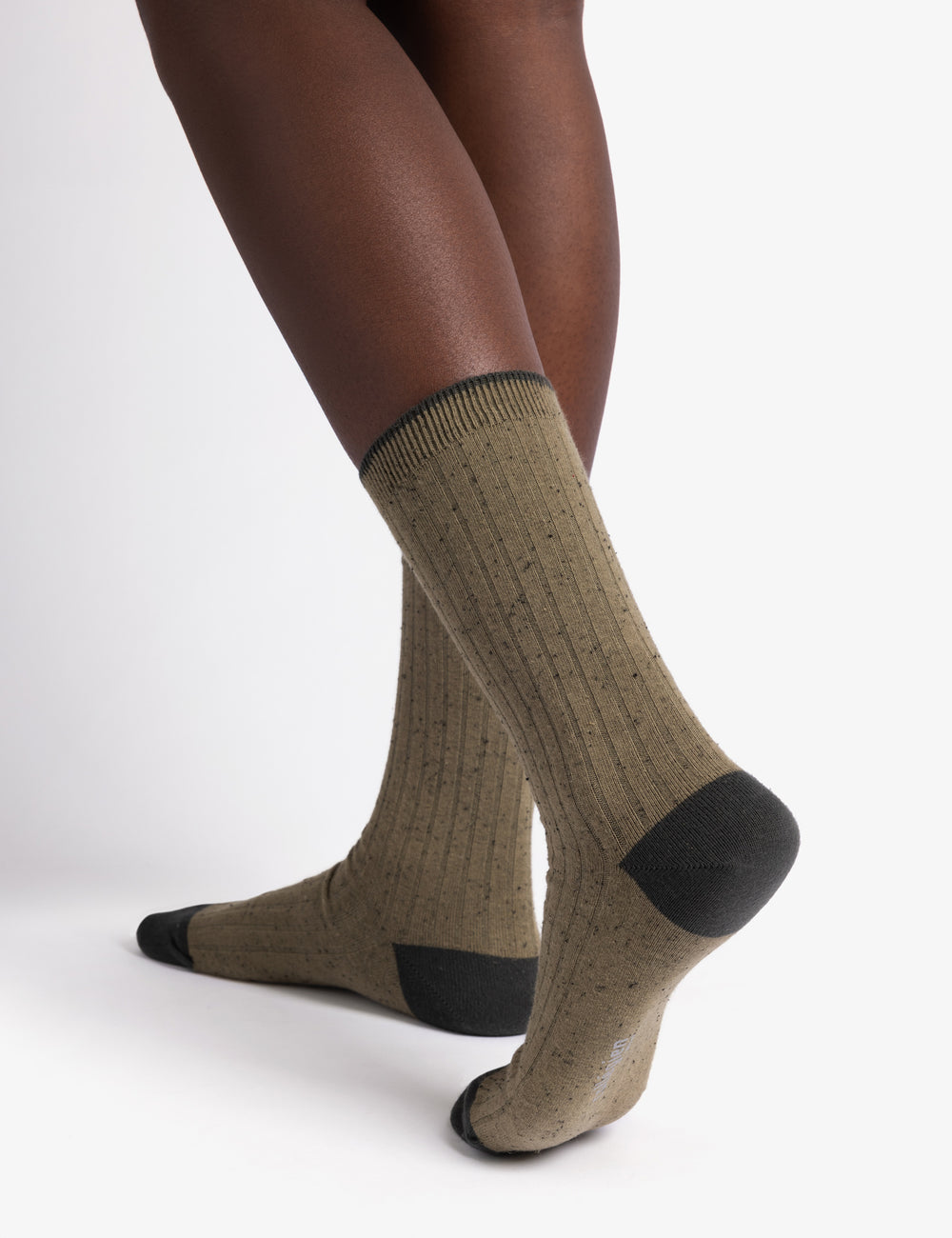 Marled Cotton Sock