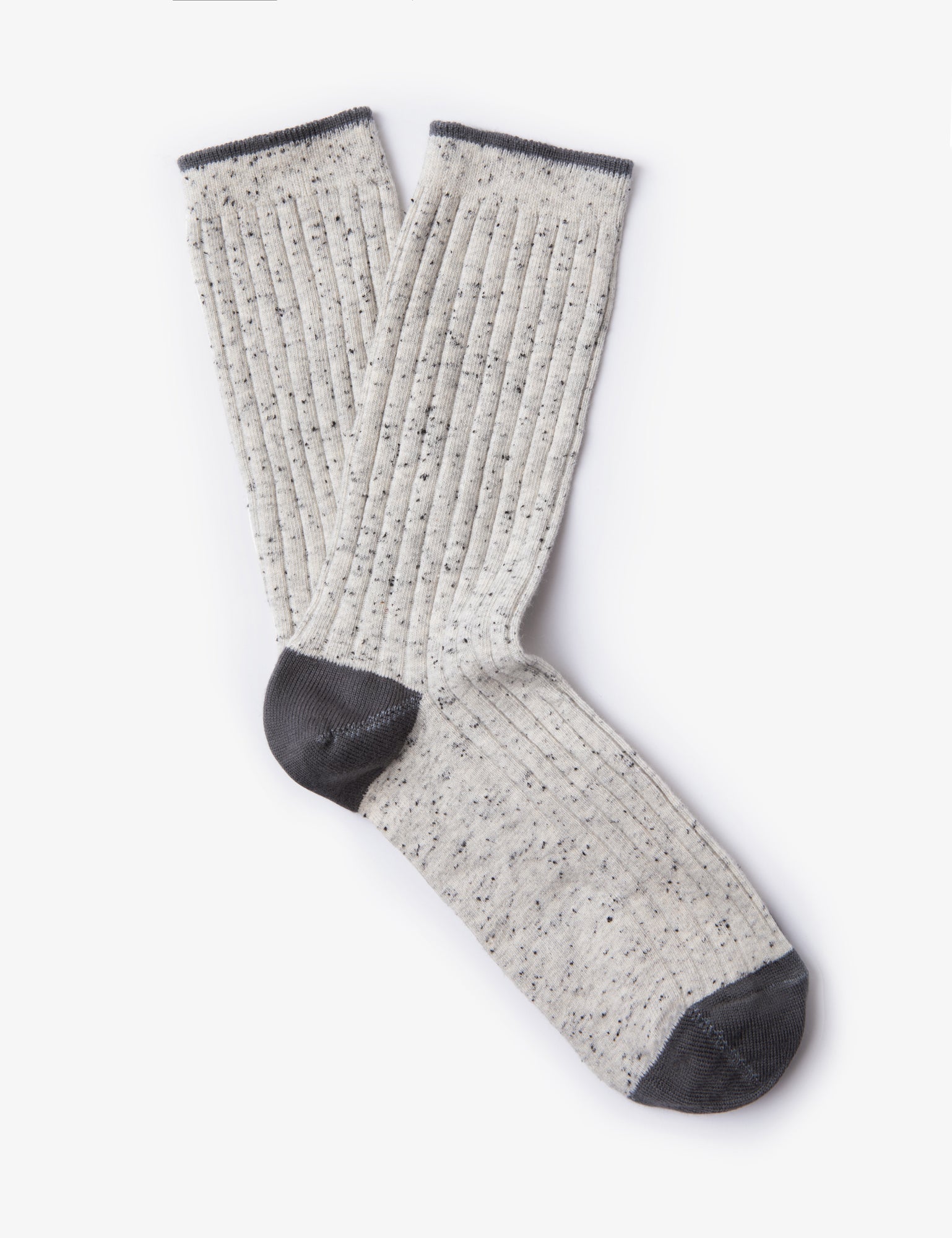 Marled Cotton Sock