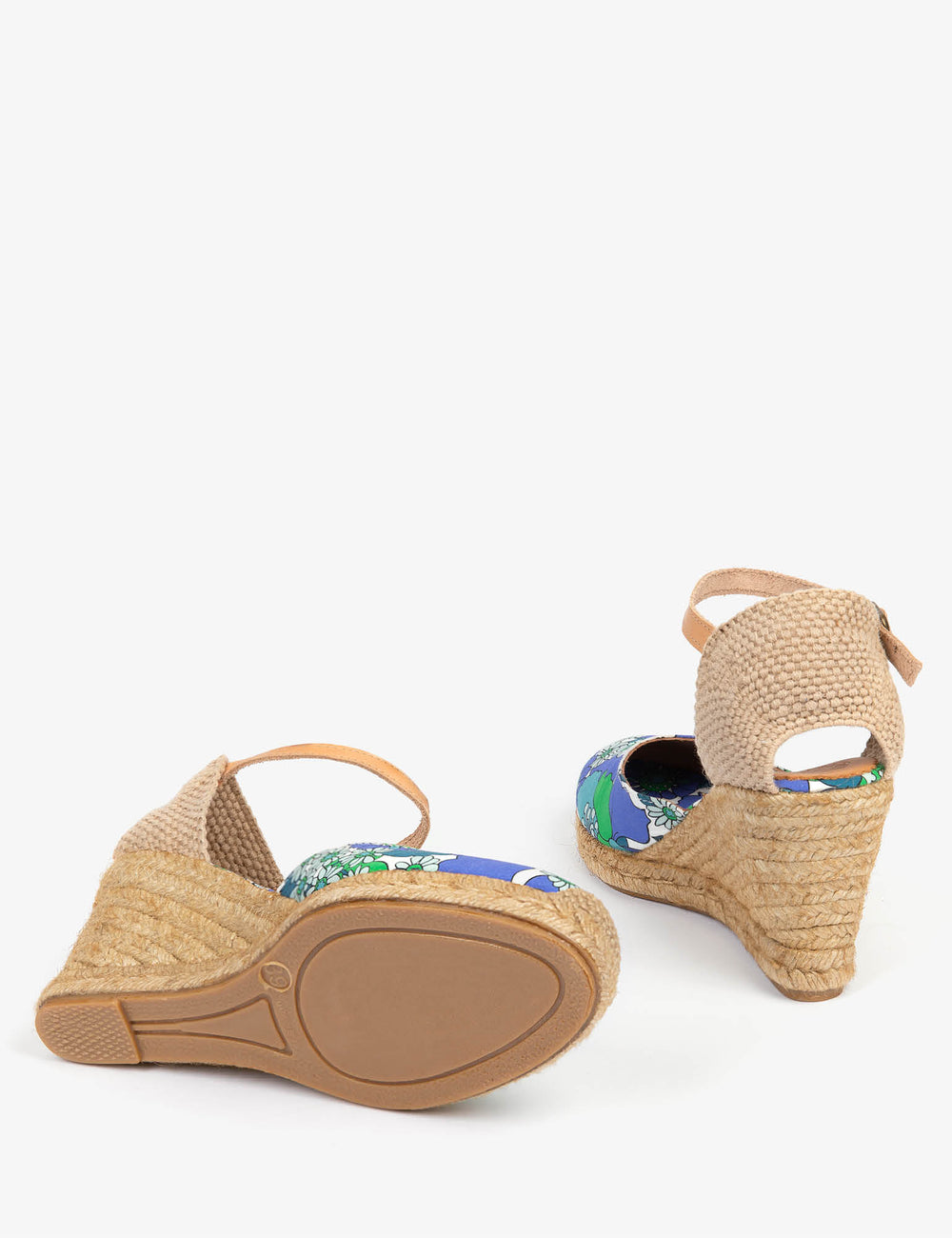 Mary Jane Chelsea Floral Espadrille
