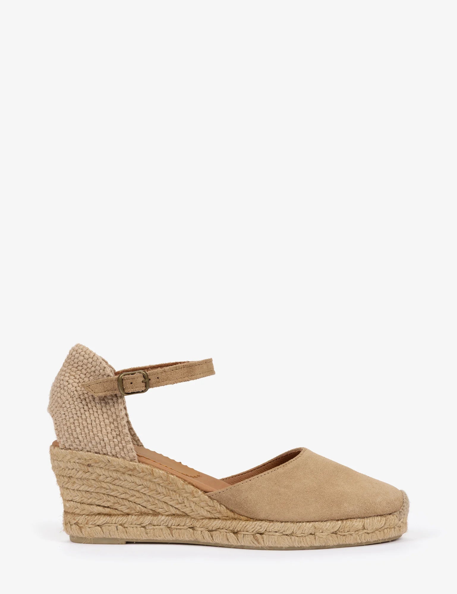Mary Jane Suede Espadrille