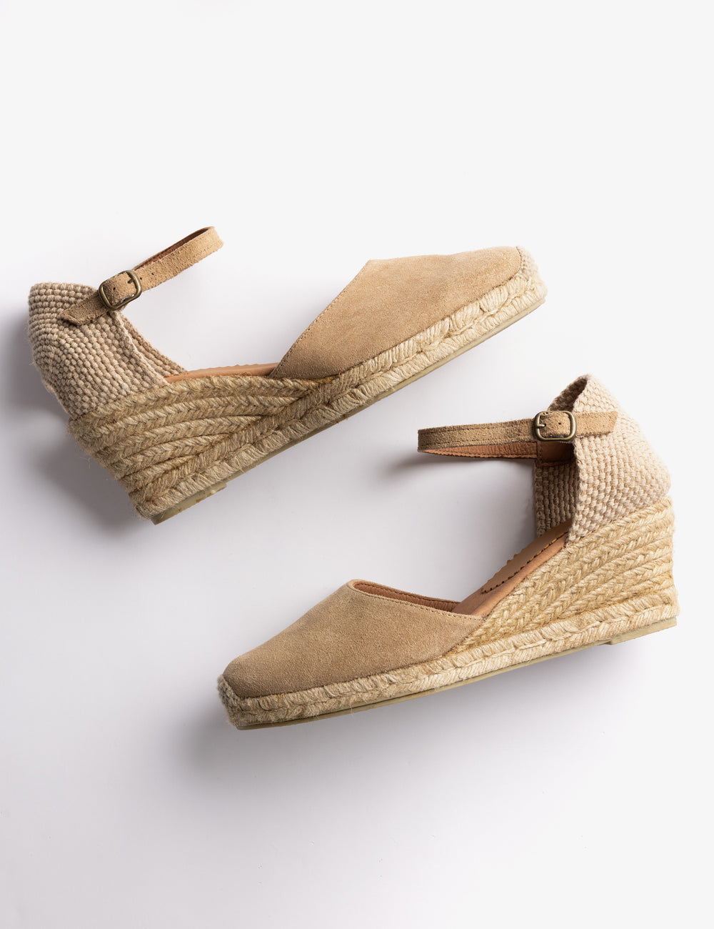 Mary Jane Suede Espadrille