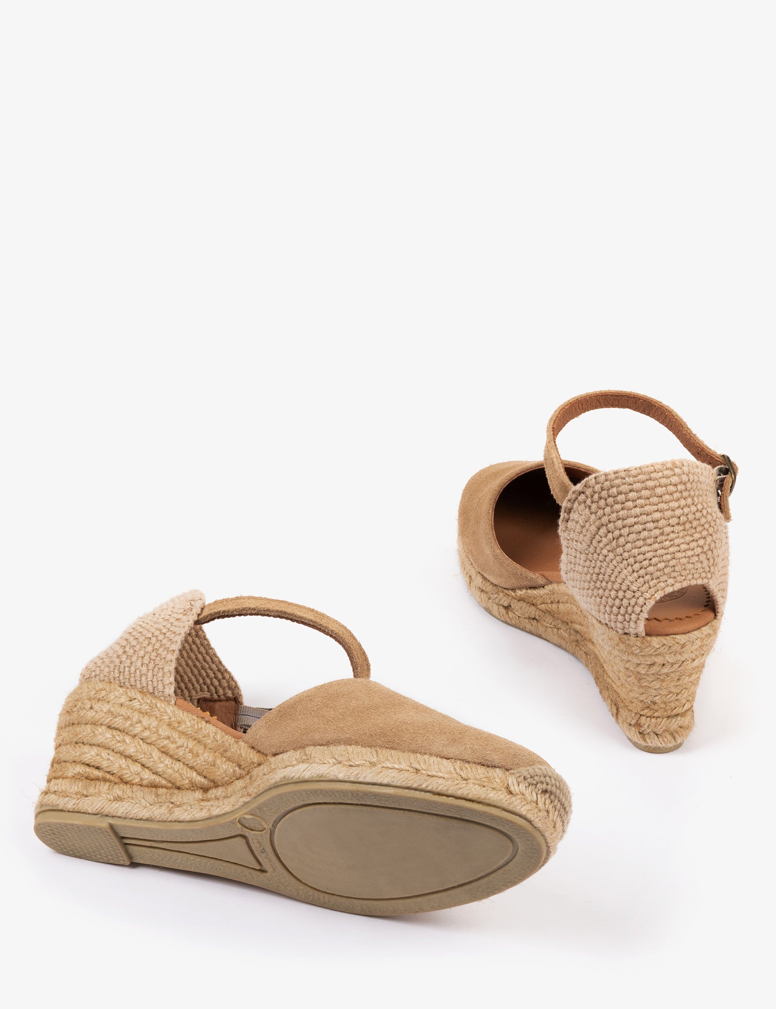 Mary Jane Suede Espadrille
