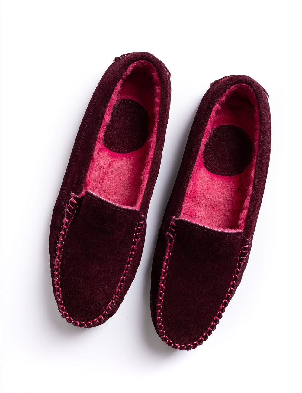 Moccasin Suede Slipper