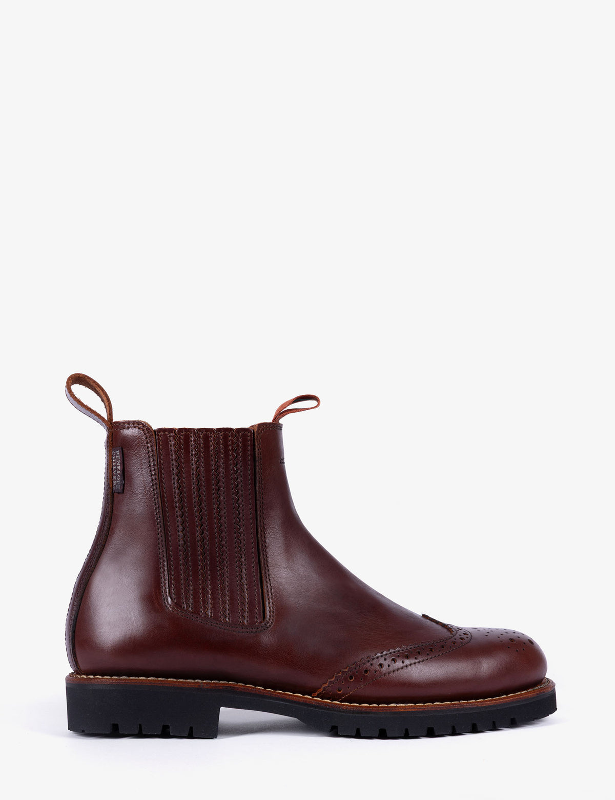 Oscar Brogue-Tip Boot
