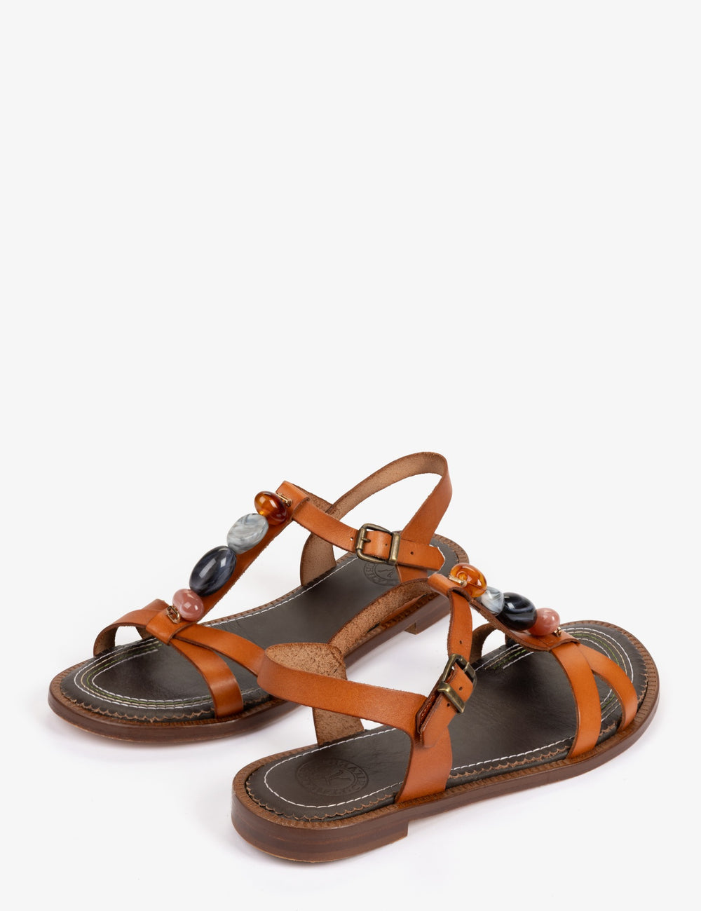 Patmos Leather Sandal