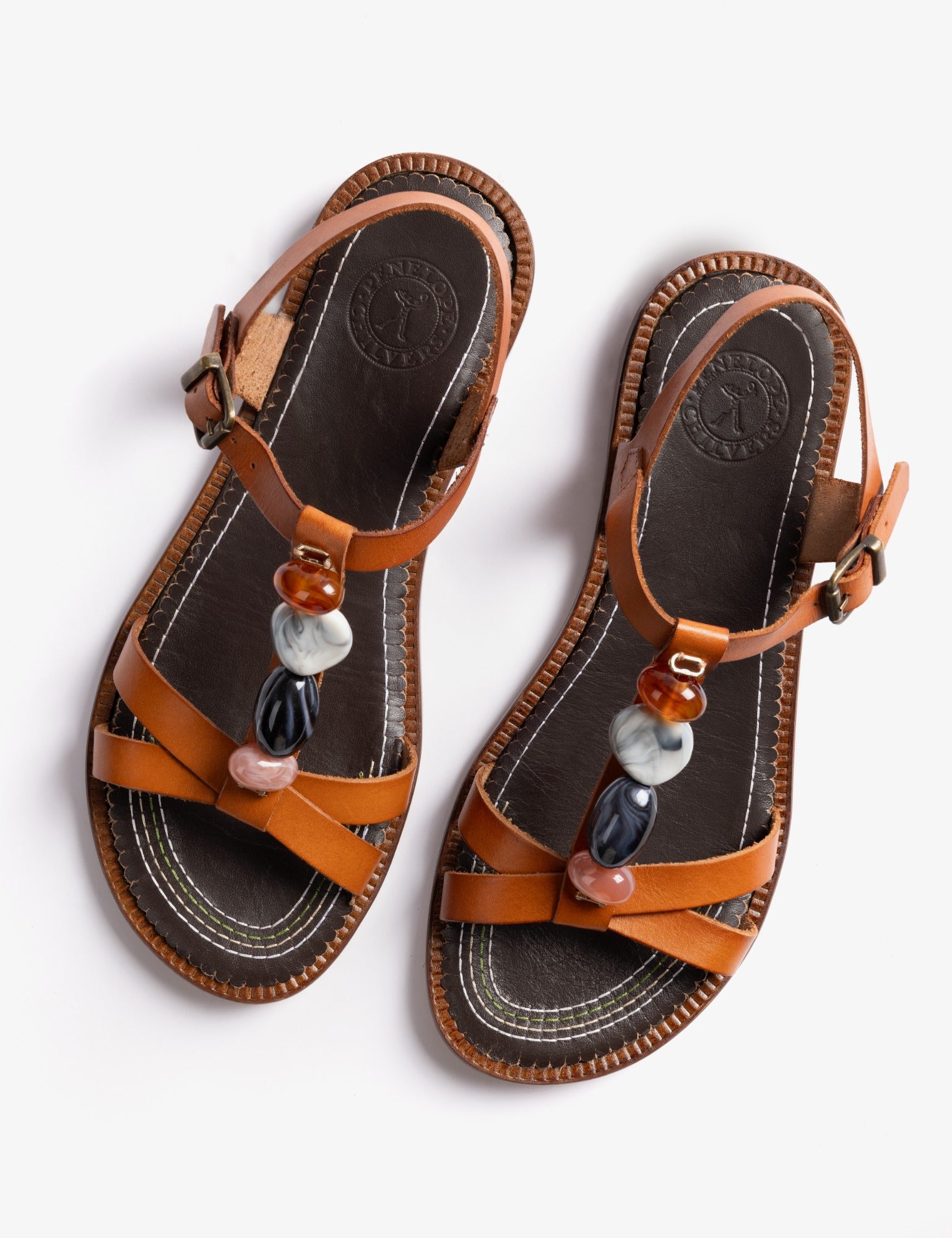 Patmos Leather Sandal