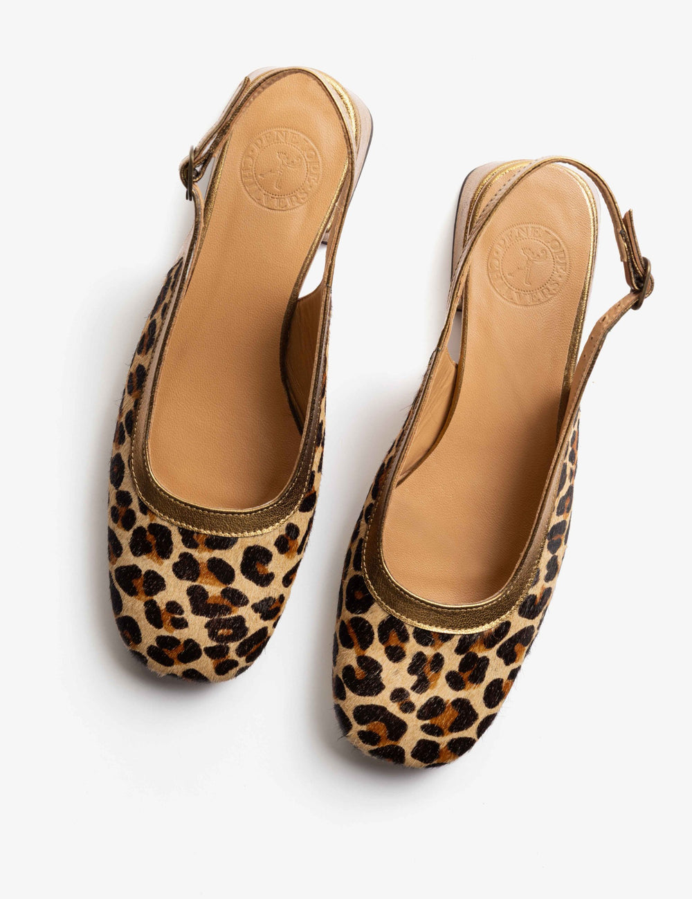 Stella Leopard Pony Slingback