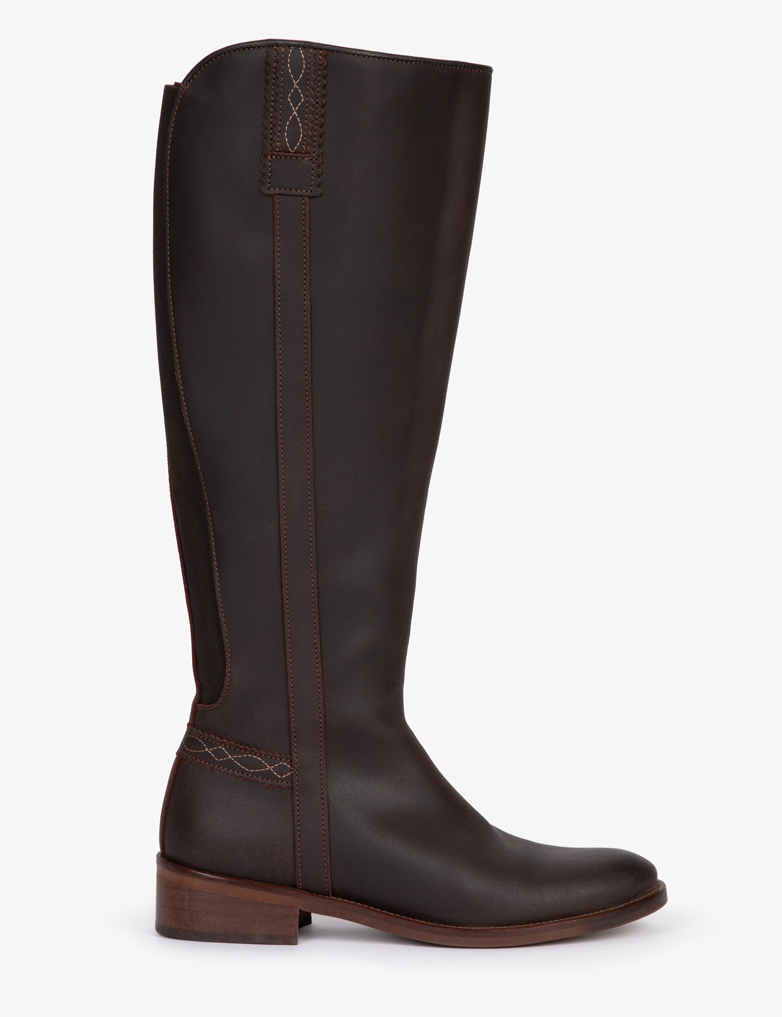 Rein Leather Riding Boot
