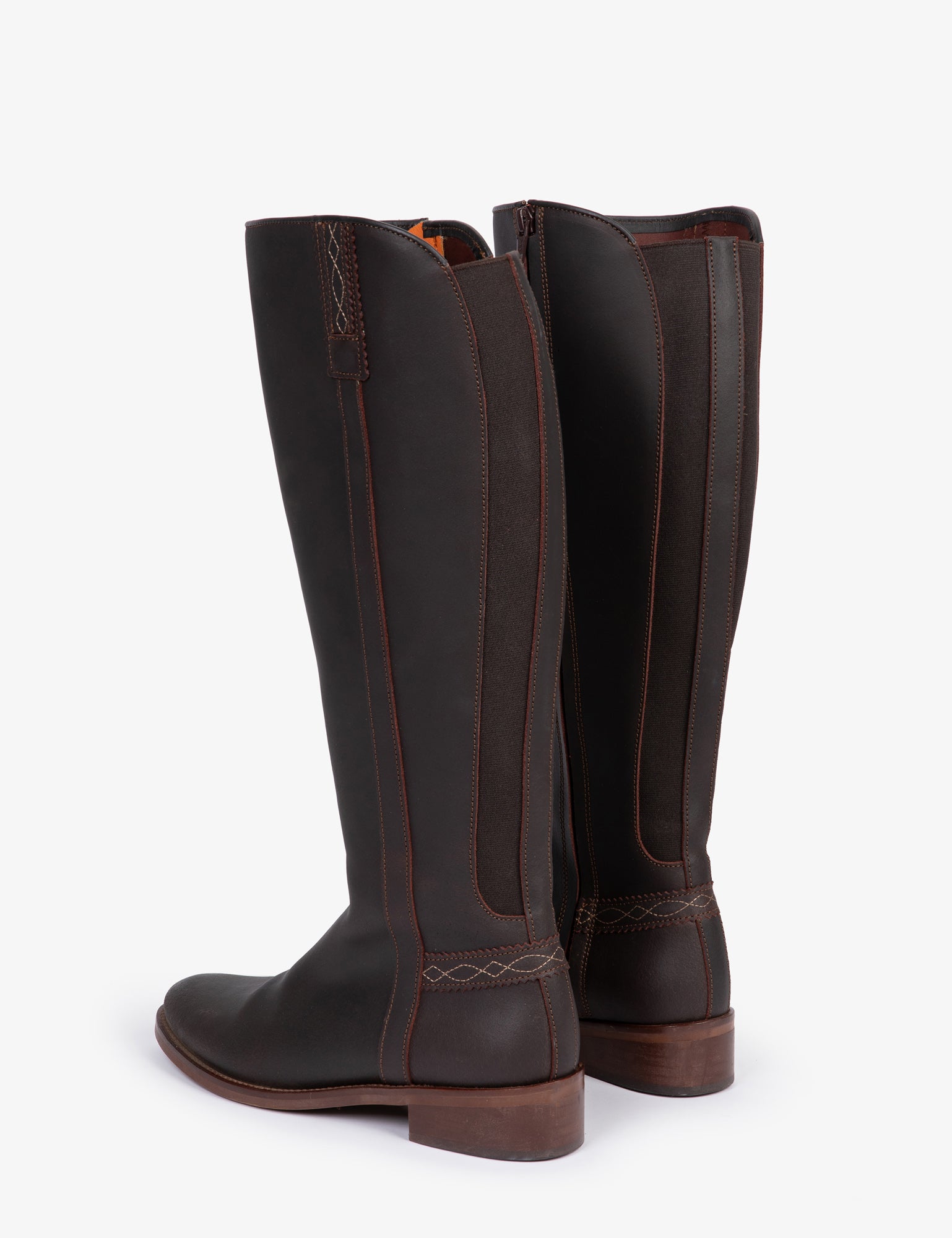 Rein Leather Riding Boot