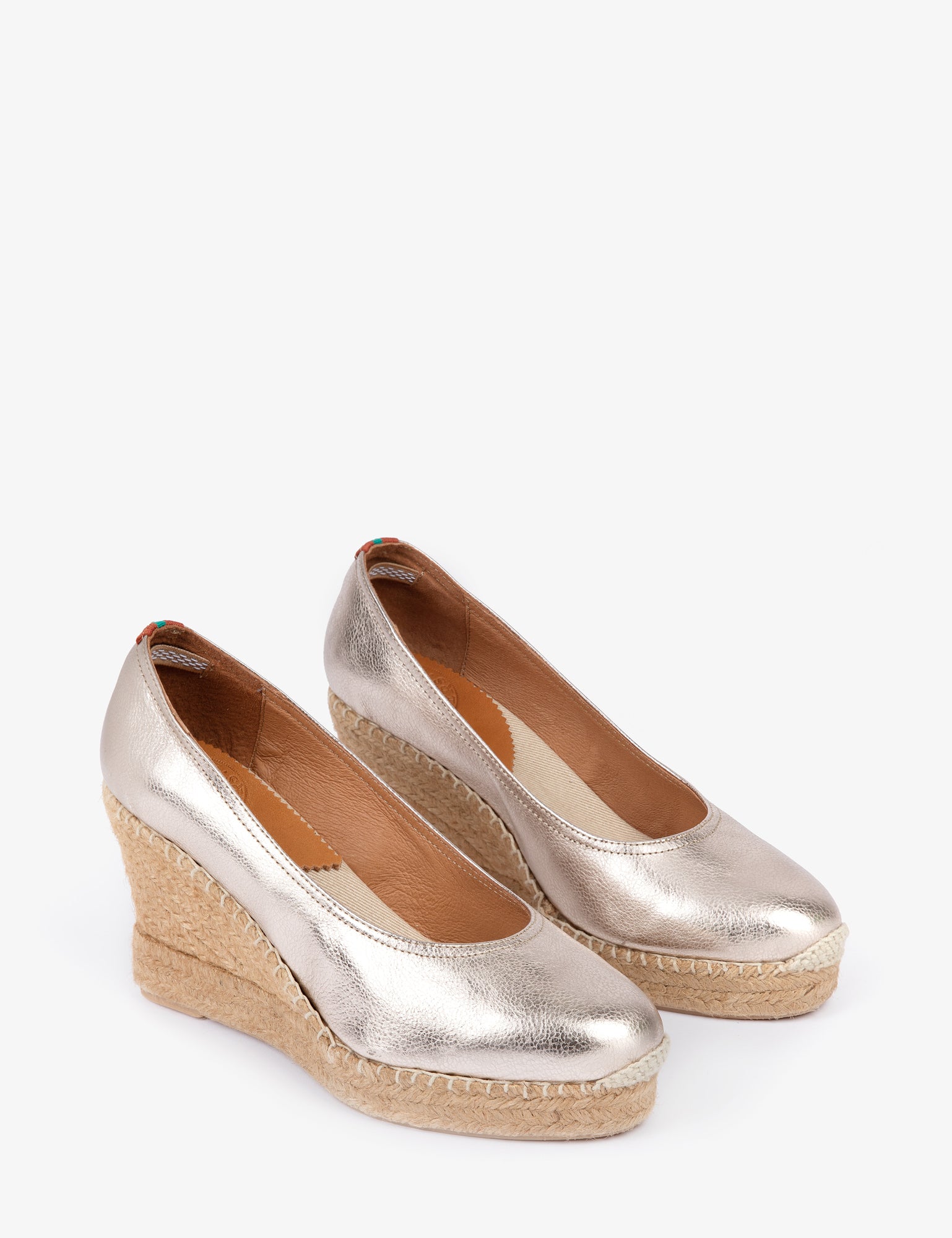 Scoop Leather Espadrille