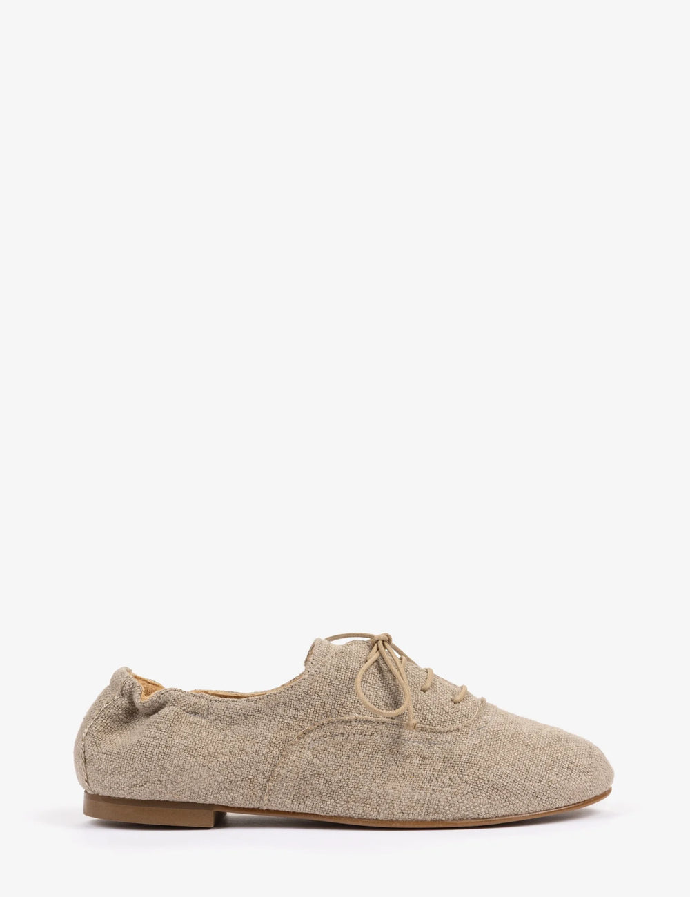 Softie Lace-up Linen Shoe