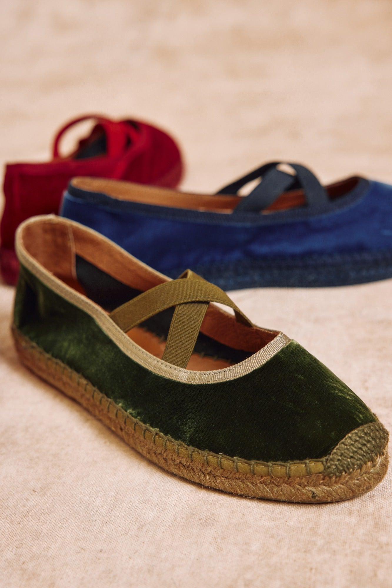Chico Velvet Espadrille