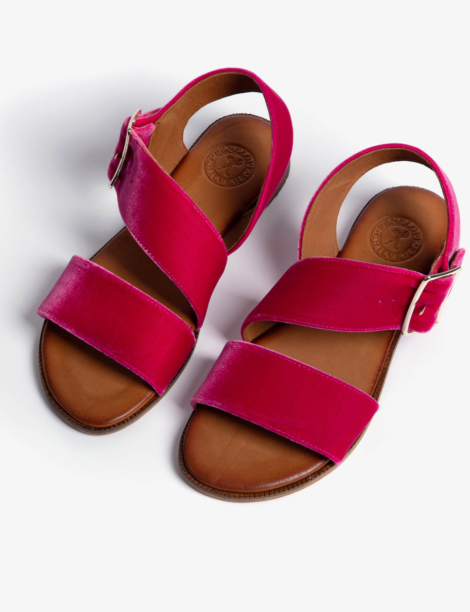 Gabriel Velvet Sandal