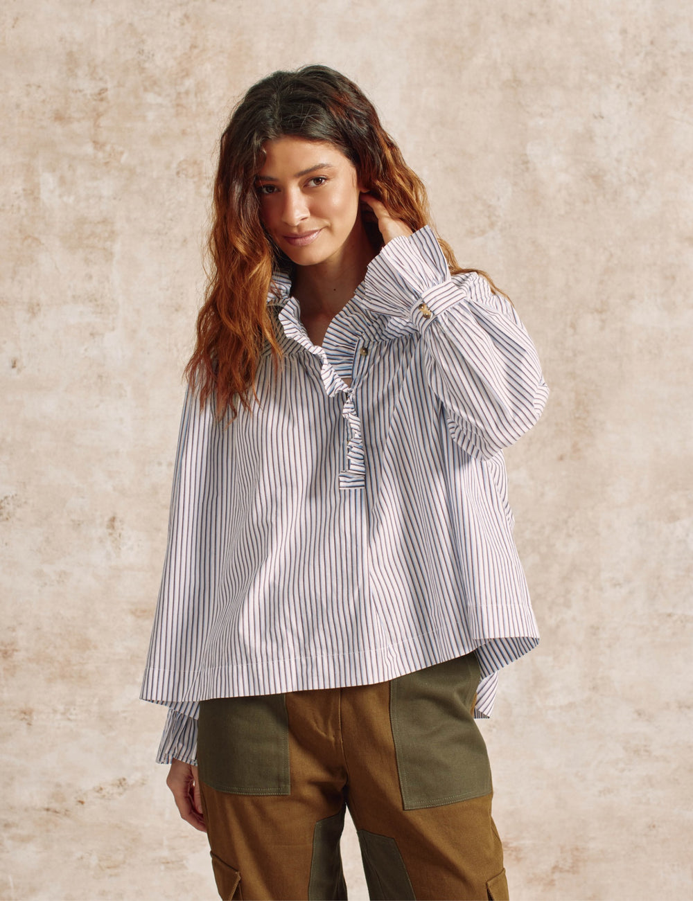 Portobello Stripe Blouse