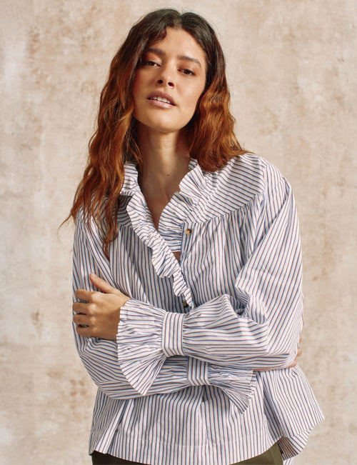 Portobello Stripe Blouse