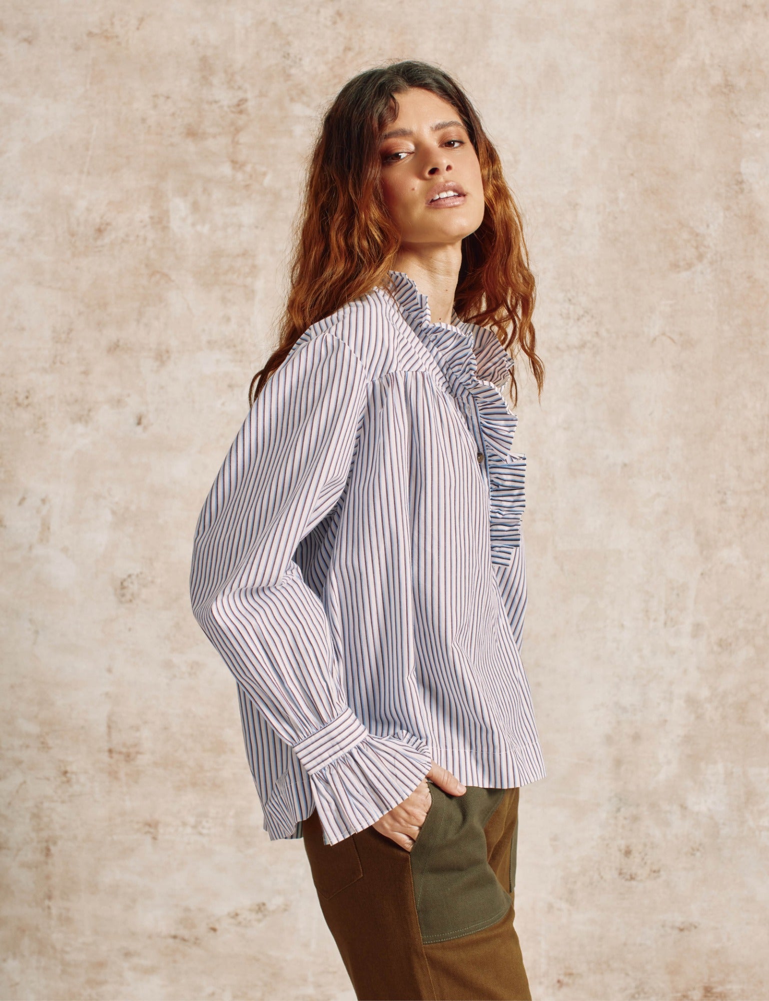 Portobello Stripe Blouse