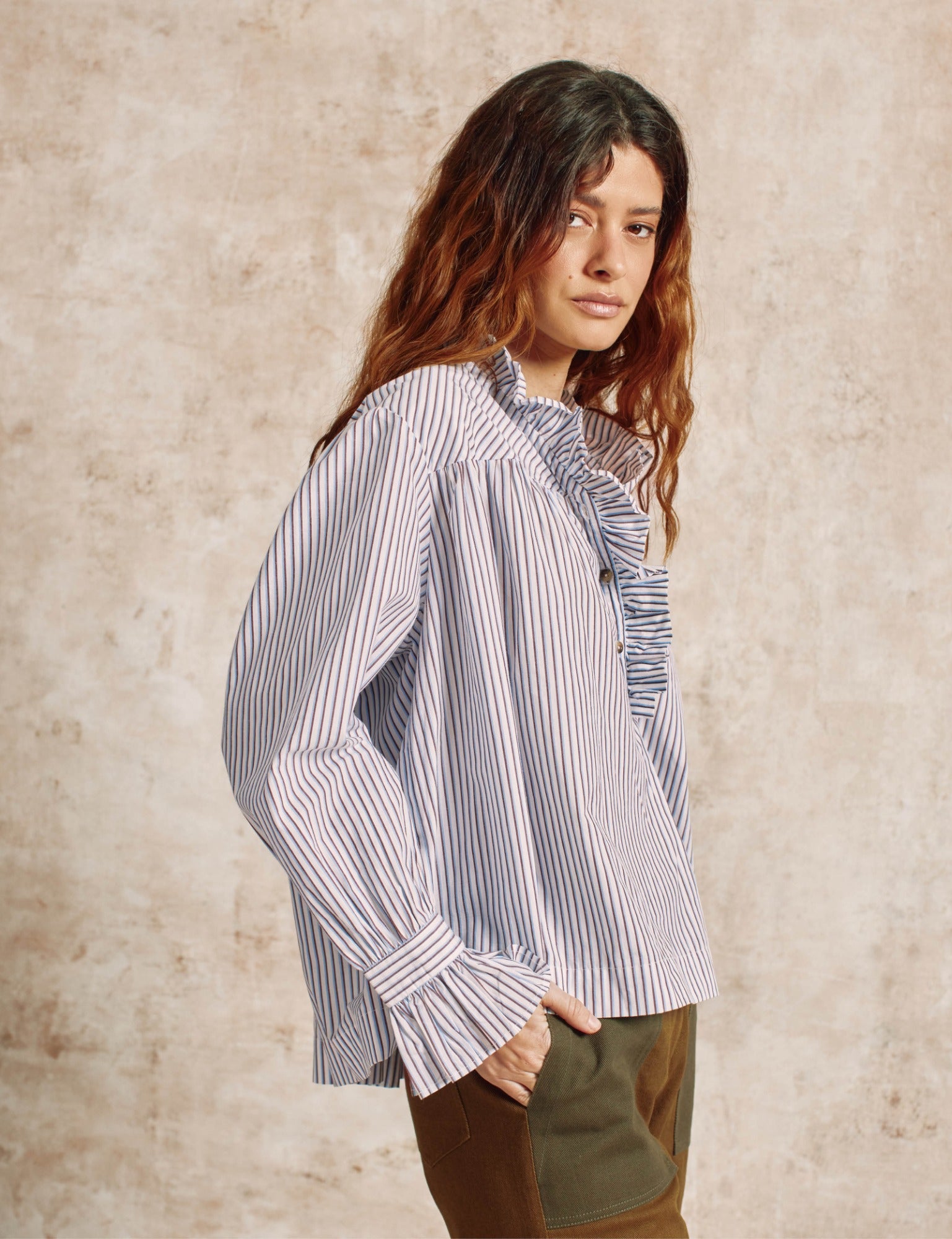 Portobello Stripe Blouse