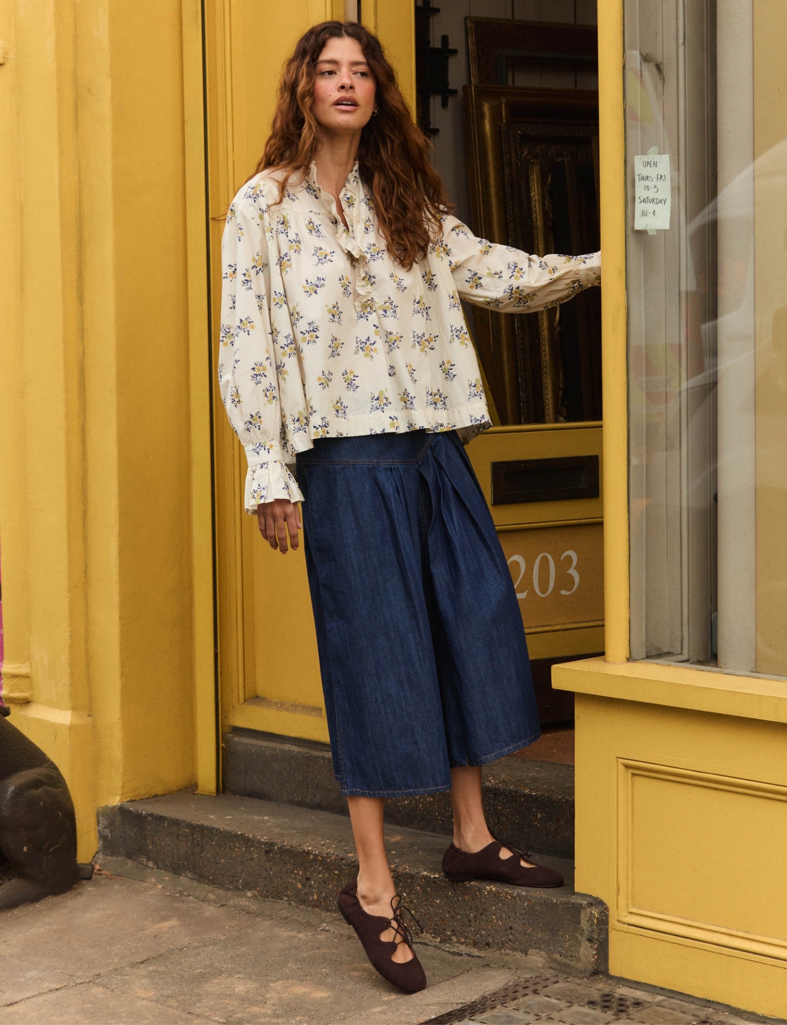 Portobello Floral Blouse