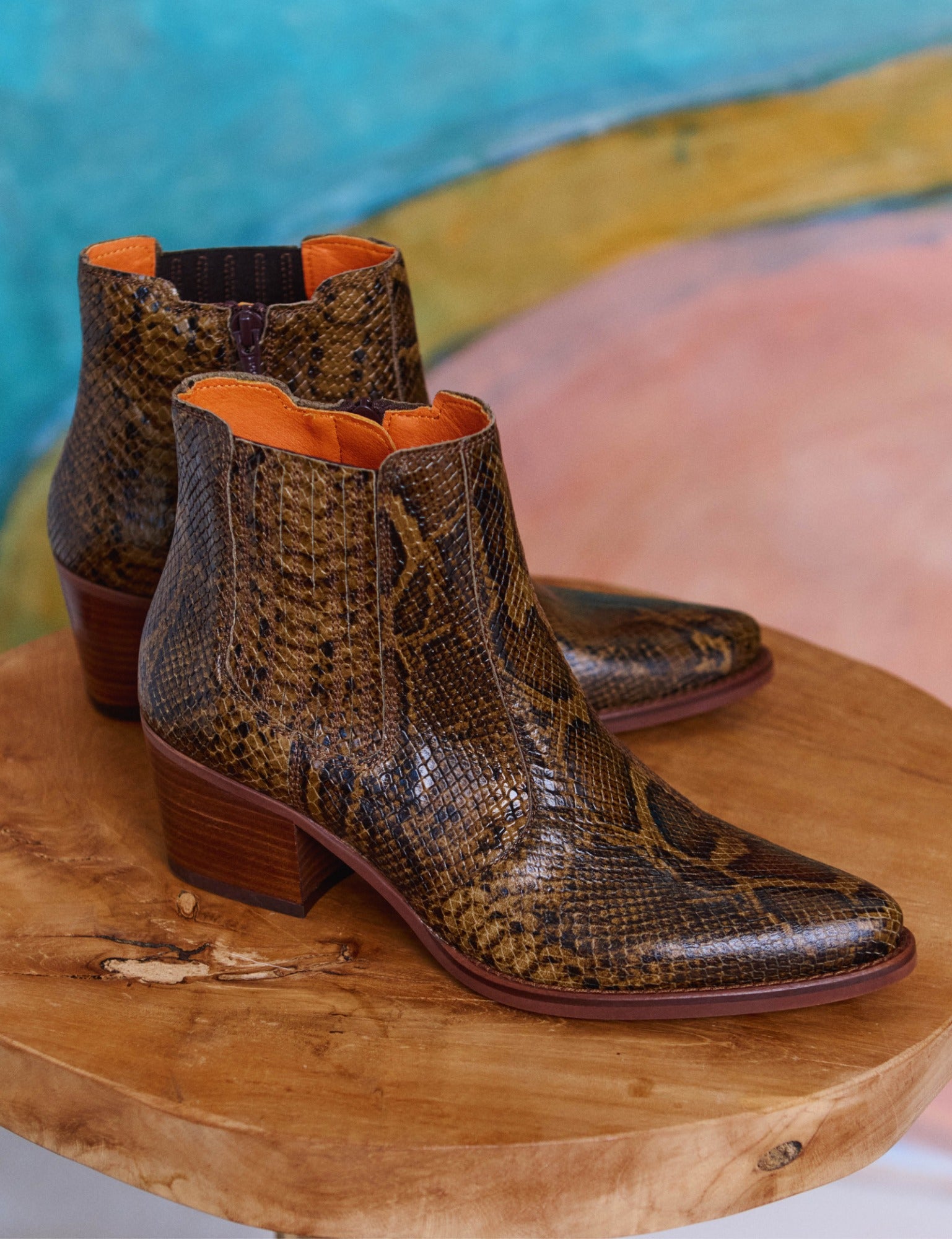 Raven Snake Effect Boot