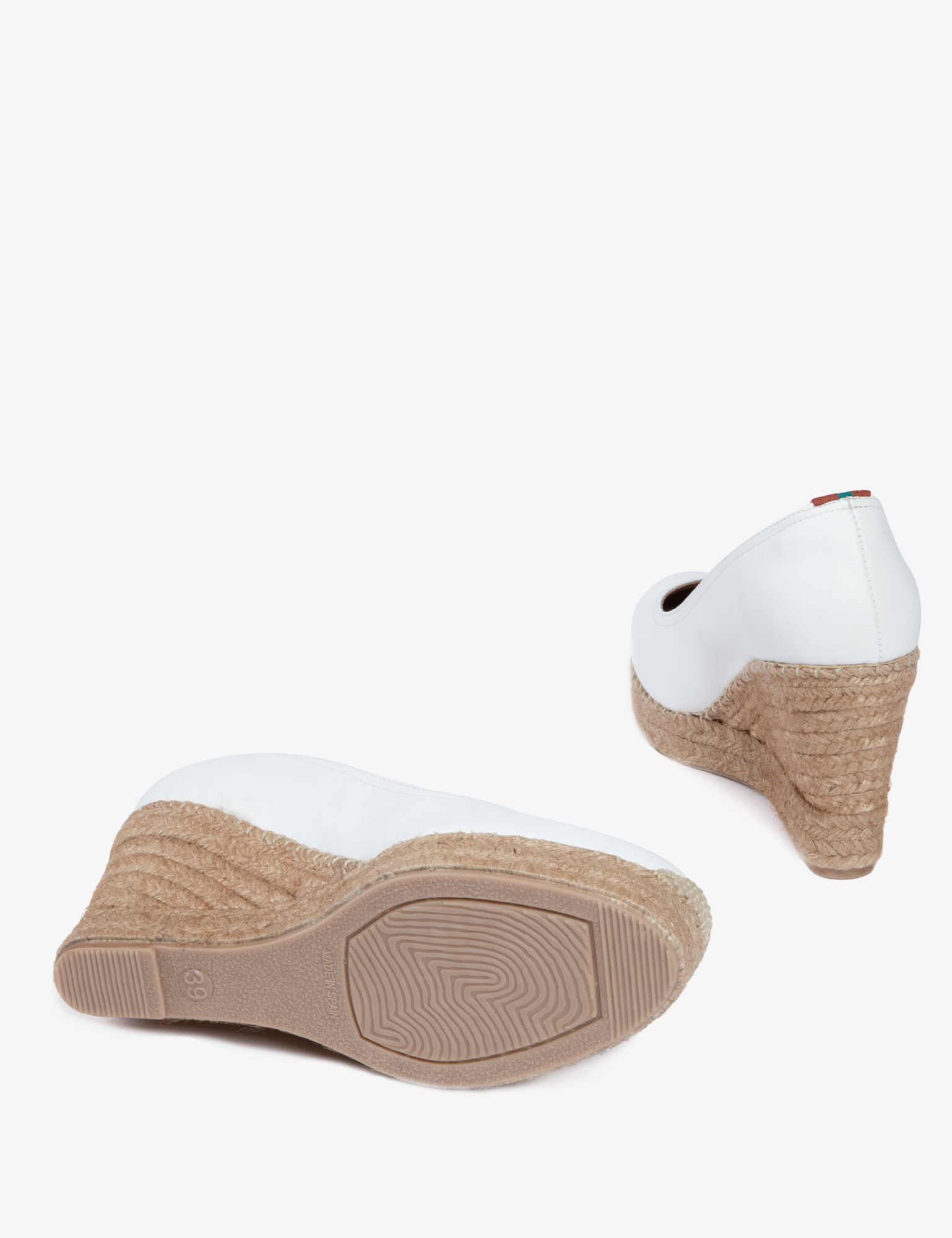 Scoop Leather Espadrille