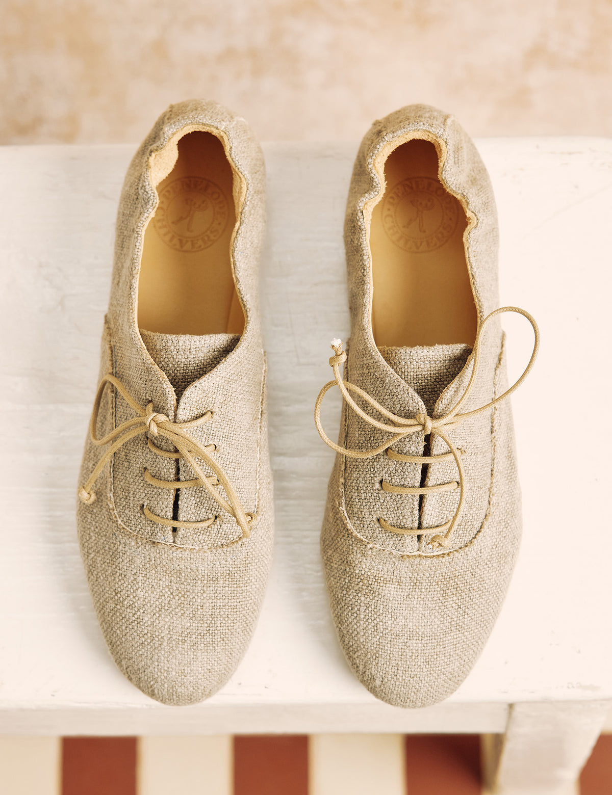 Softie Lace up Linen Shoe