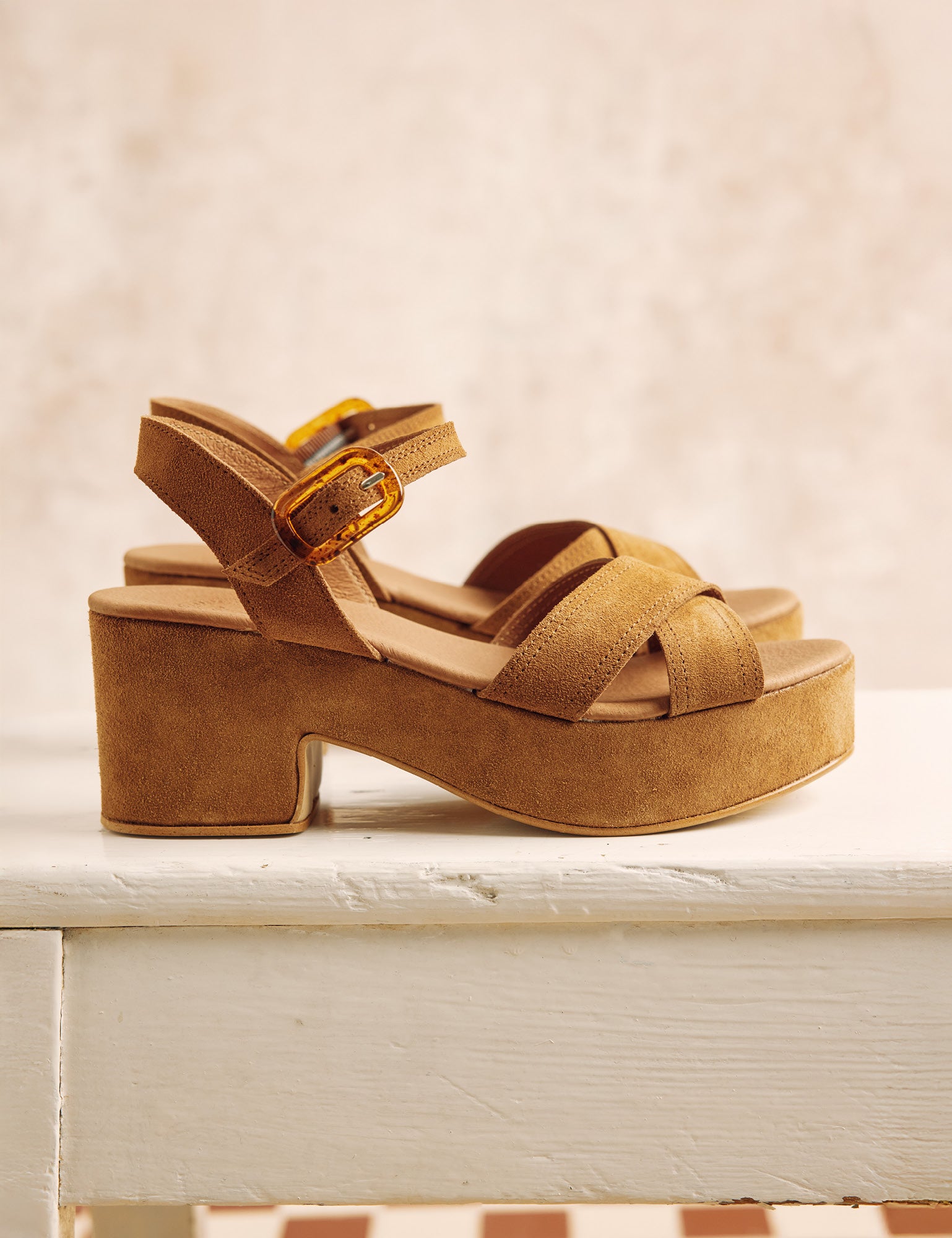 Bella Suede Sandal