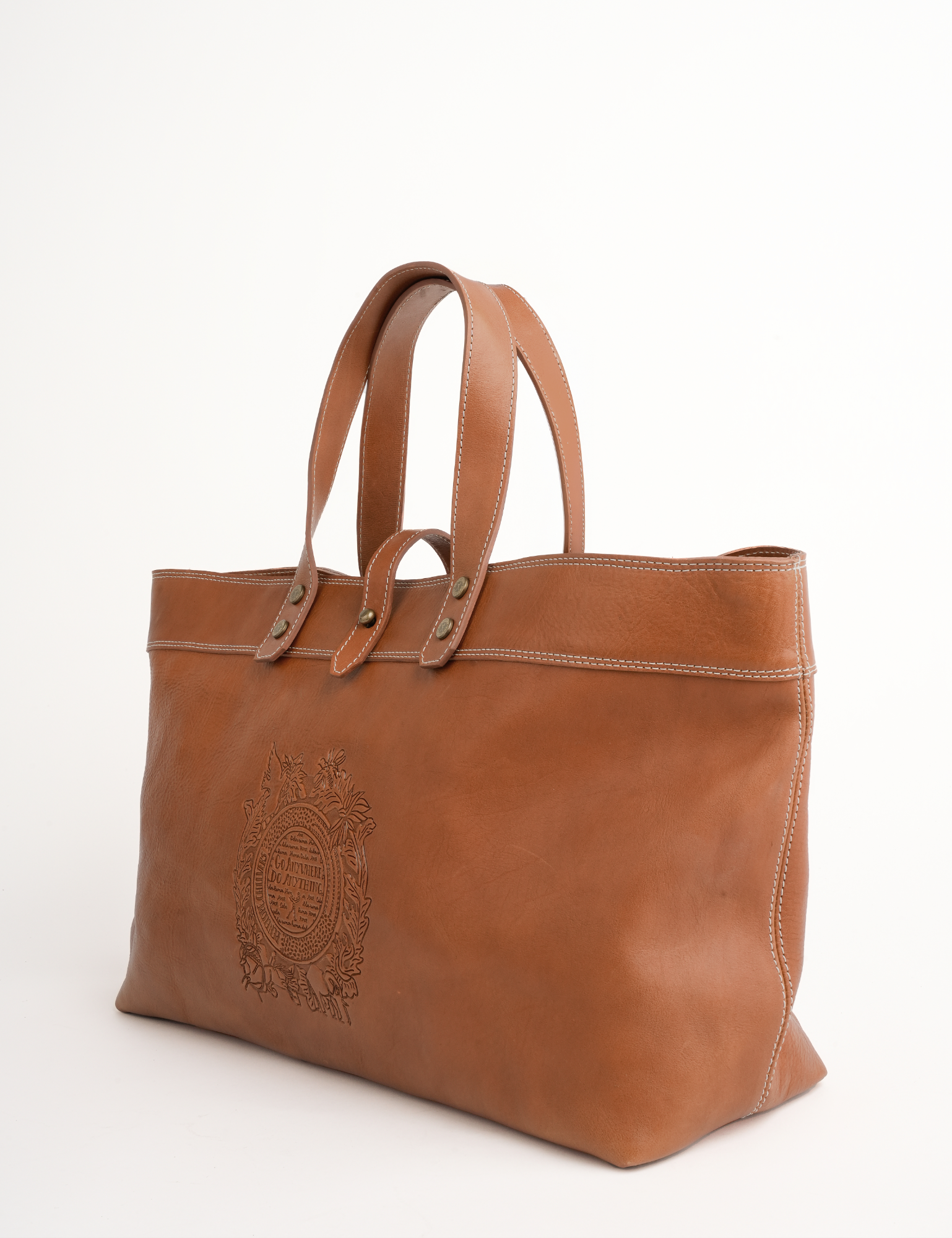 Cartouche Leather Trug