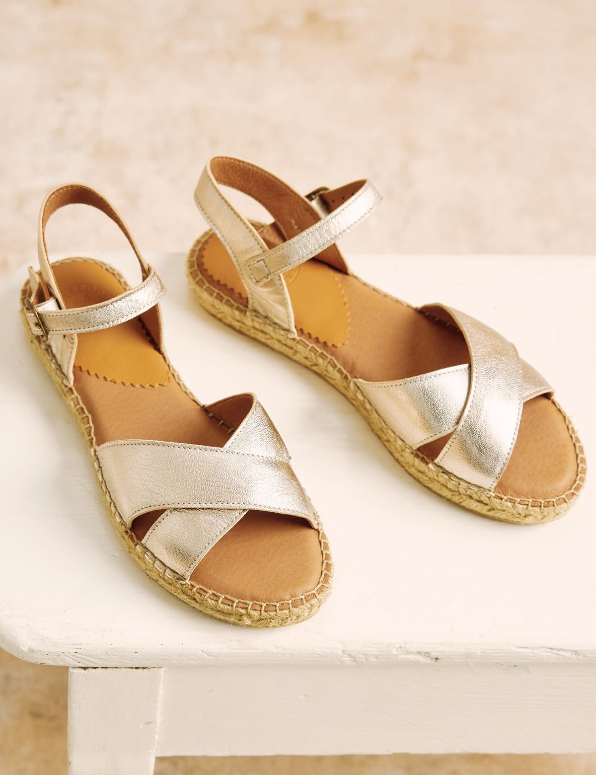 Campo Leather Espadrille