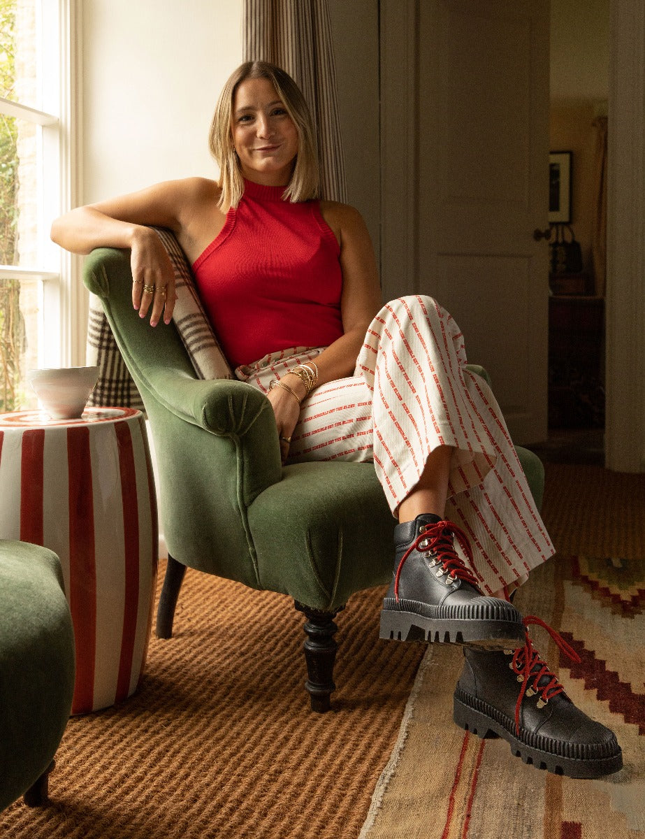 Geographer Leather Boot