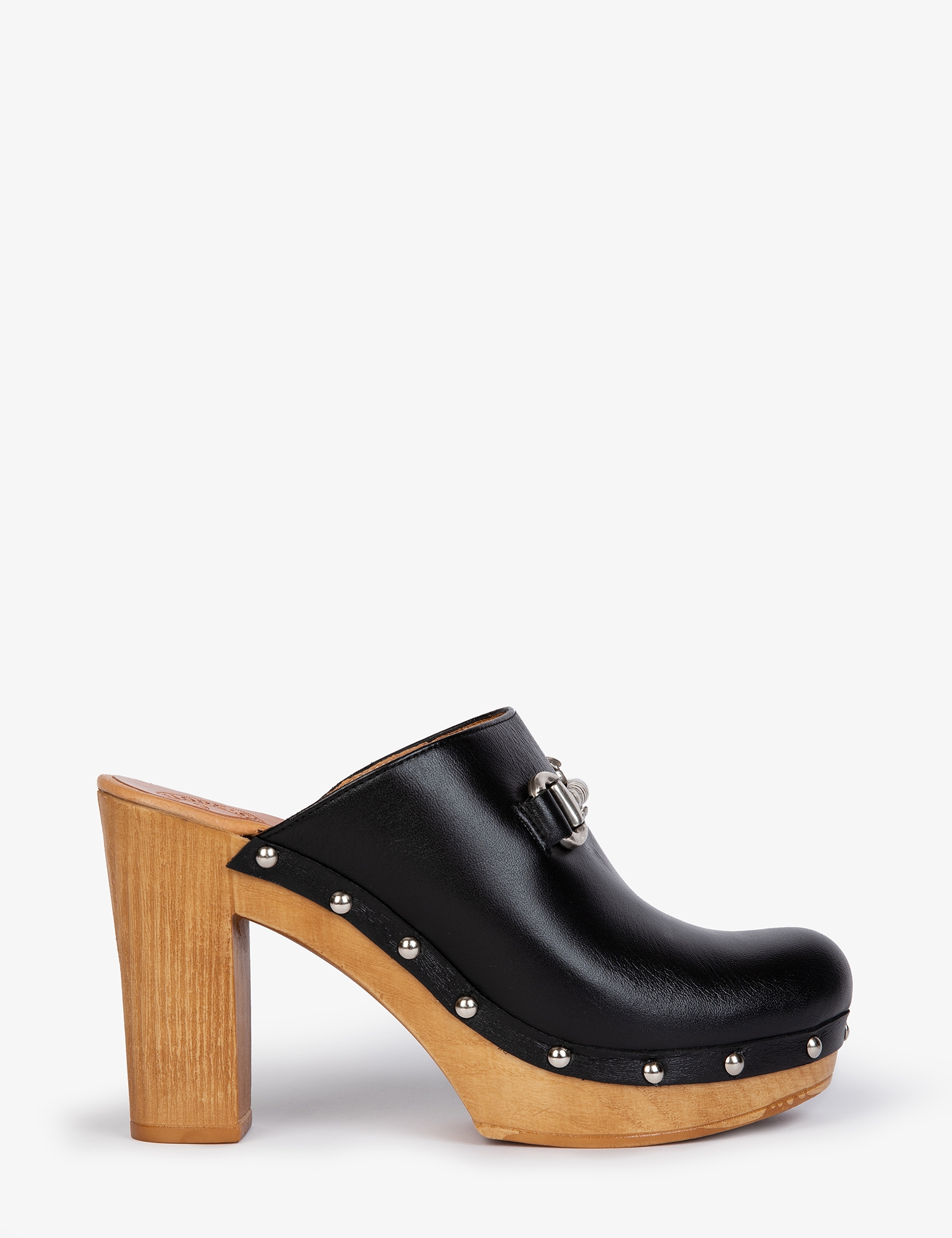 High Horsebit Leather Clog | Womens Clogs | Penelope Chilvers