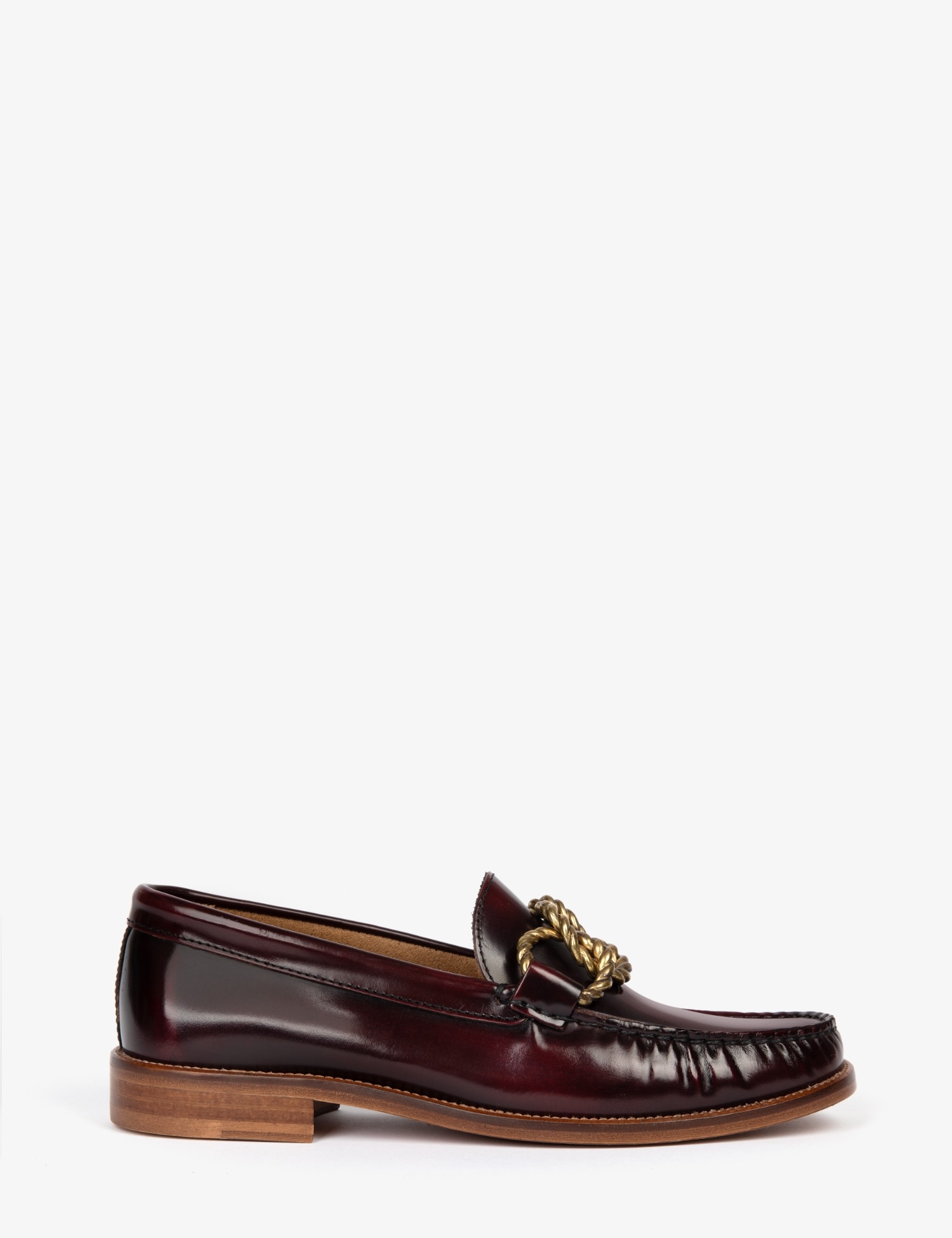 Braided Barley Florentic Loafer -Bordeaux | Women Shoes |Penelope Chilvers