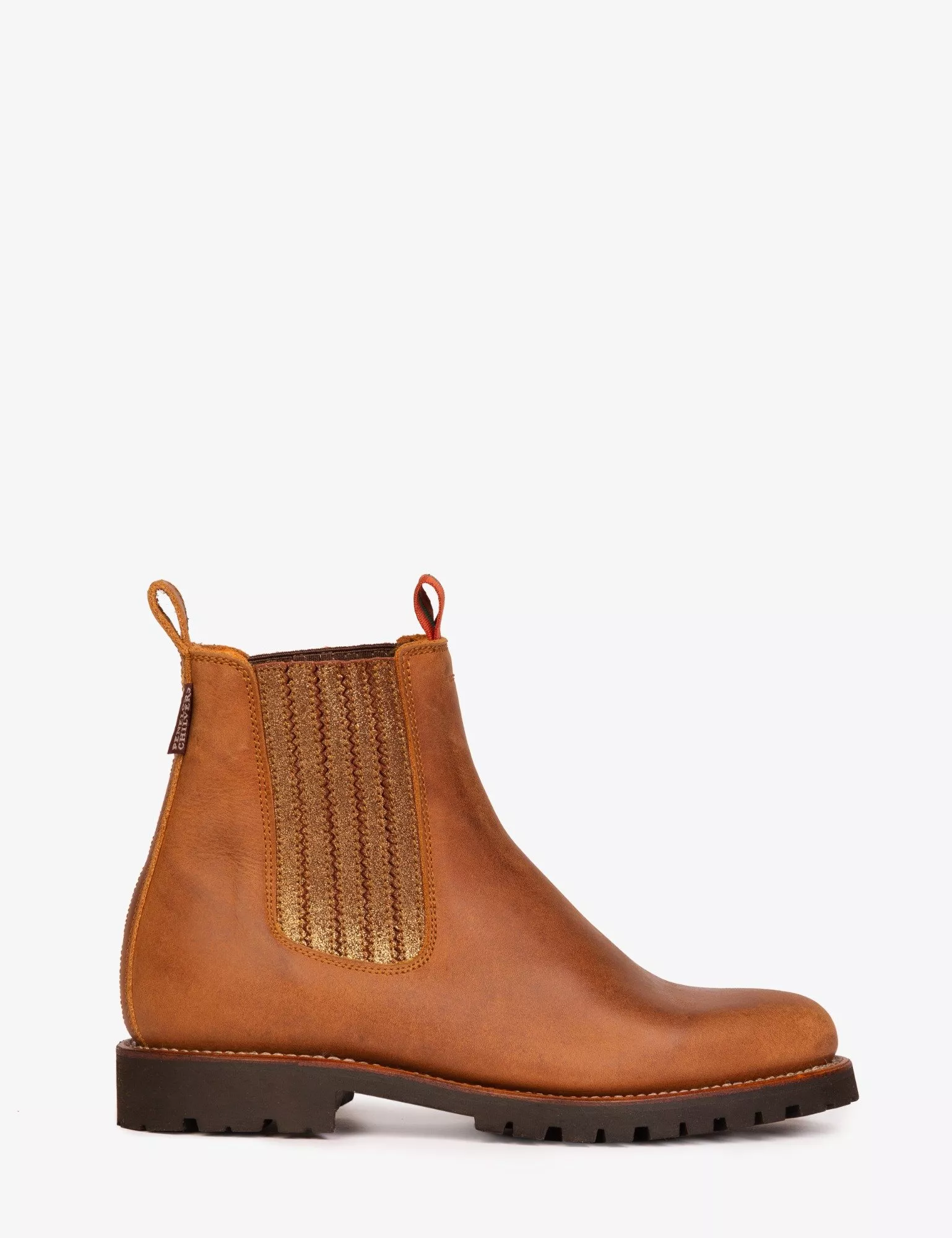 Oscar Leather Boot Caramel Bronze