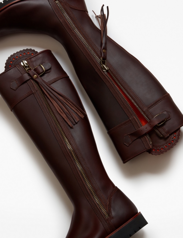 spanish riding boots with tassels