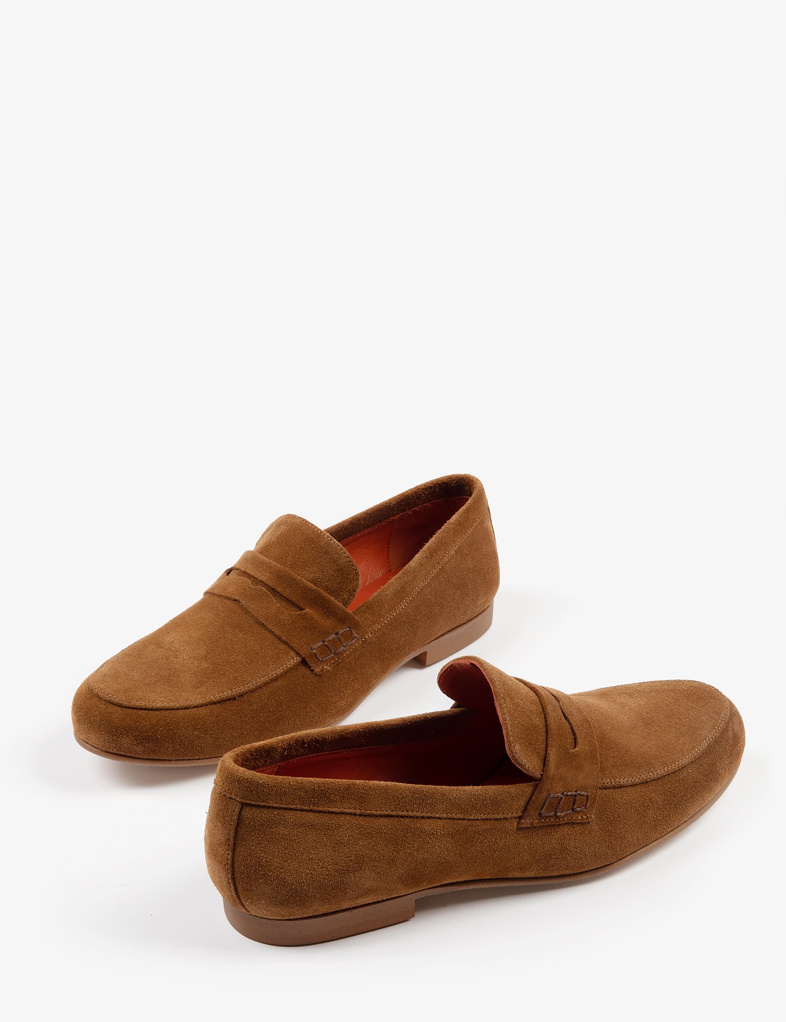 Bonnie Suede Loafer - Tan | Women's Shoes | Penelope Chilvers