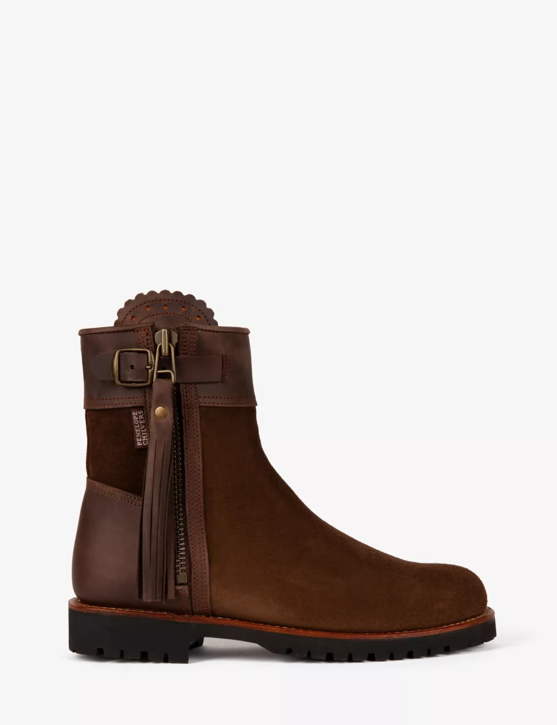 Inclement Cropped Tassel Boot