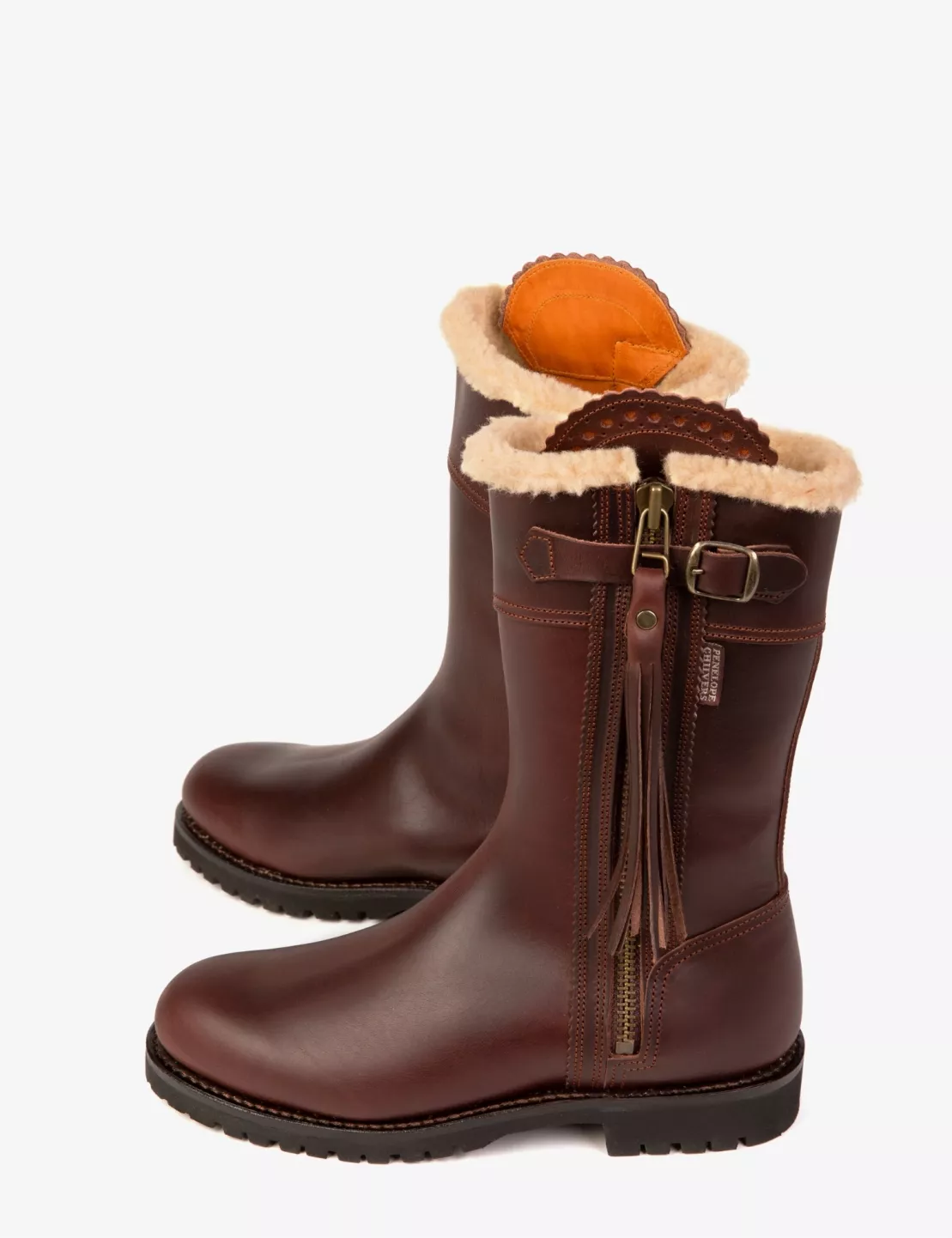 Midcalf Lined Tassel Boot