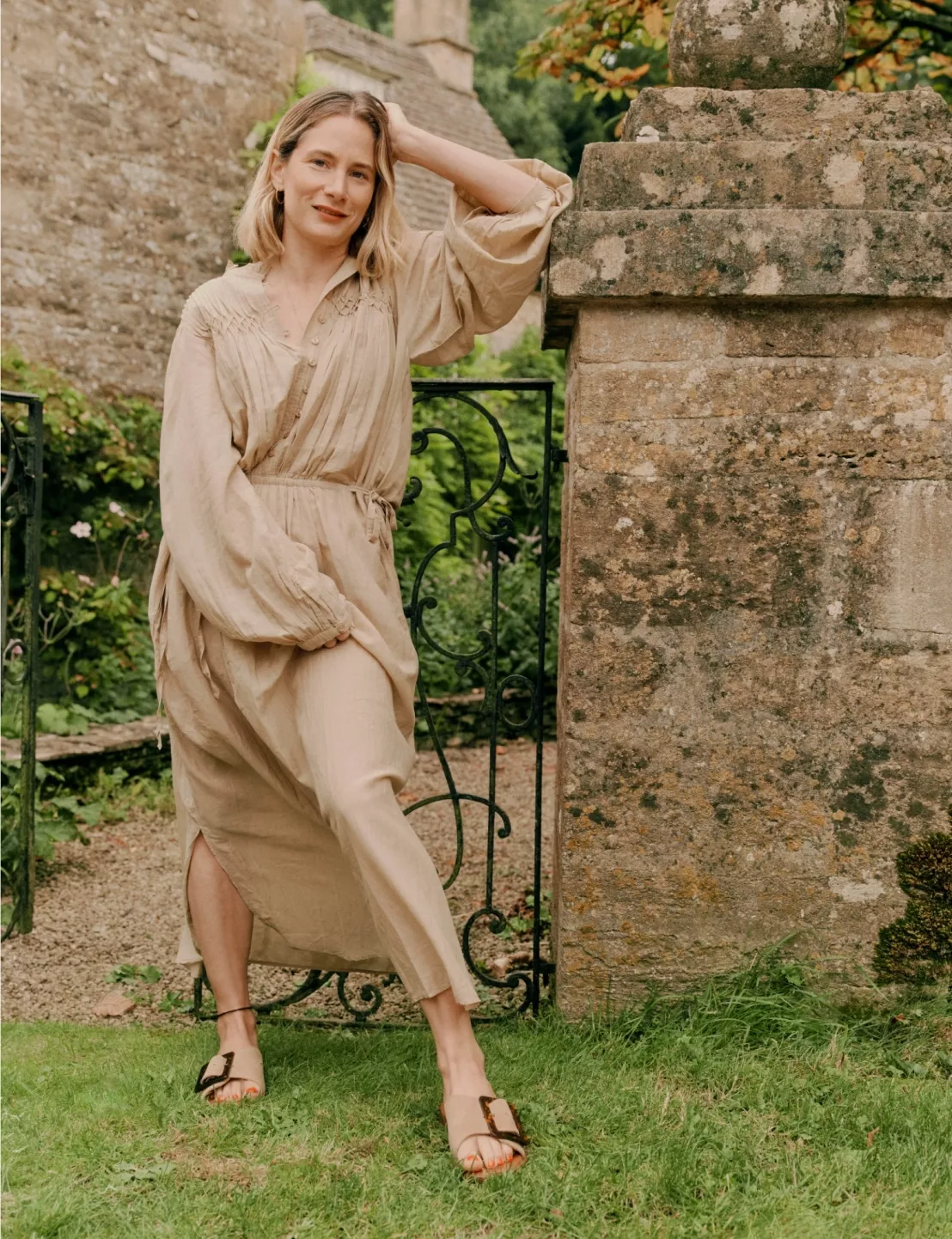 Biarritz Buckle Sandal